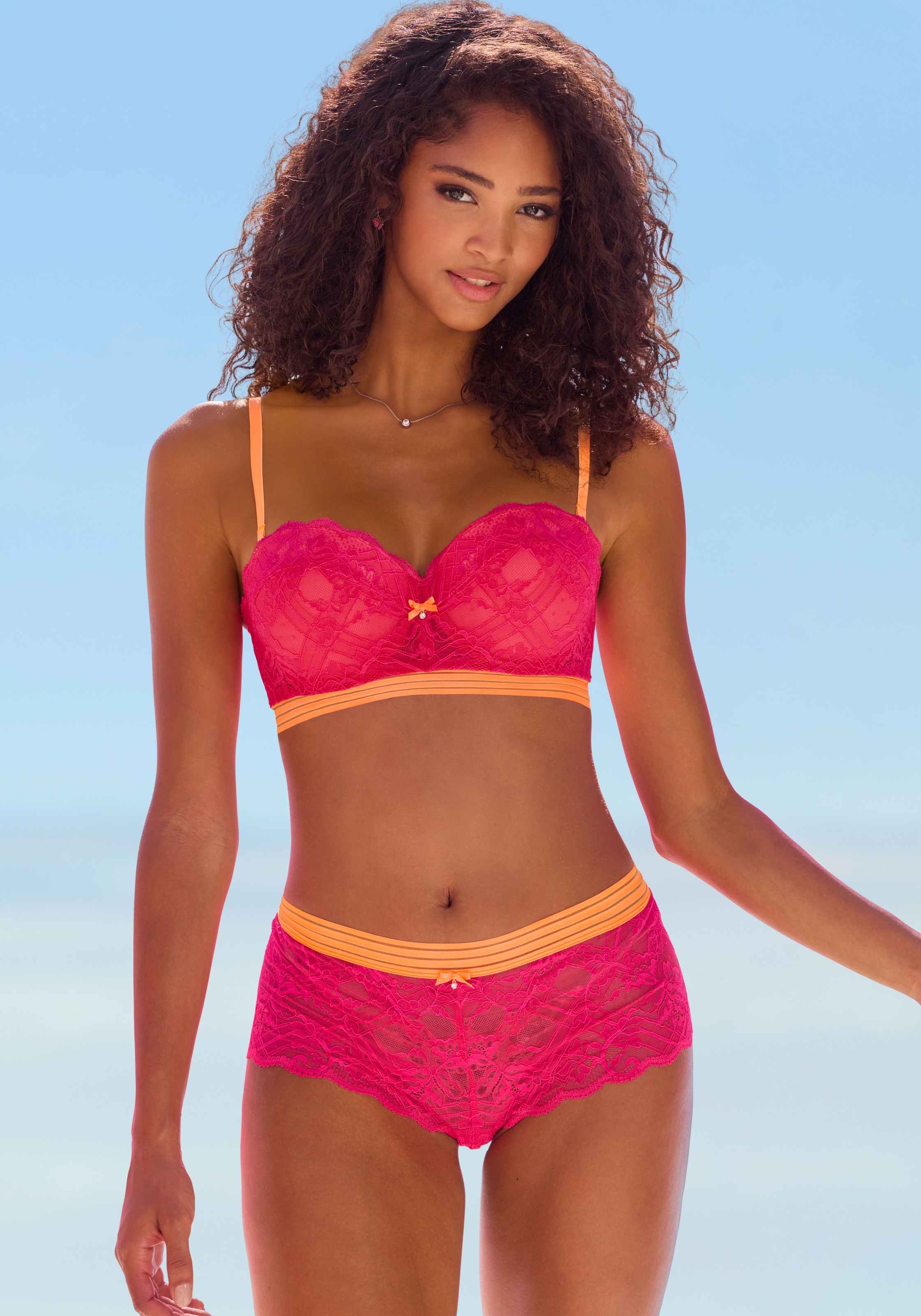 Vivance Push-up-BH, mit Bügel und mit 4 Tragevarianten, Multiway-BH, Dessous
