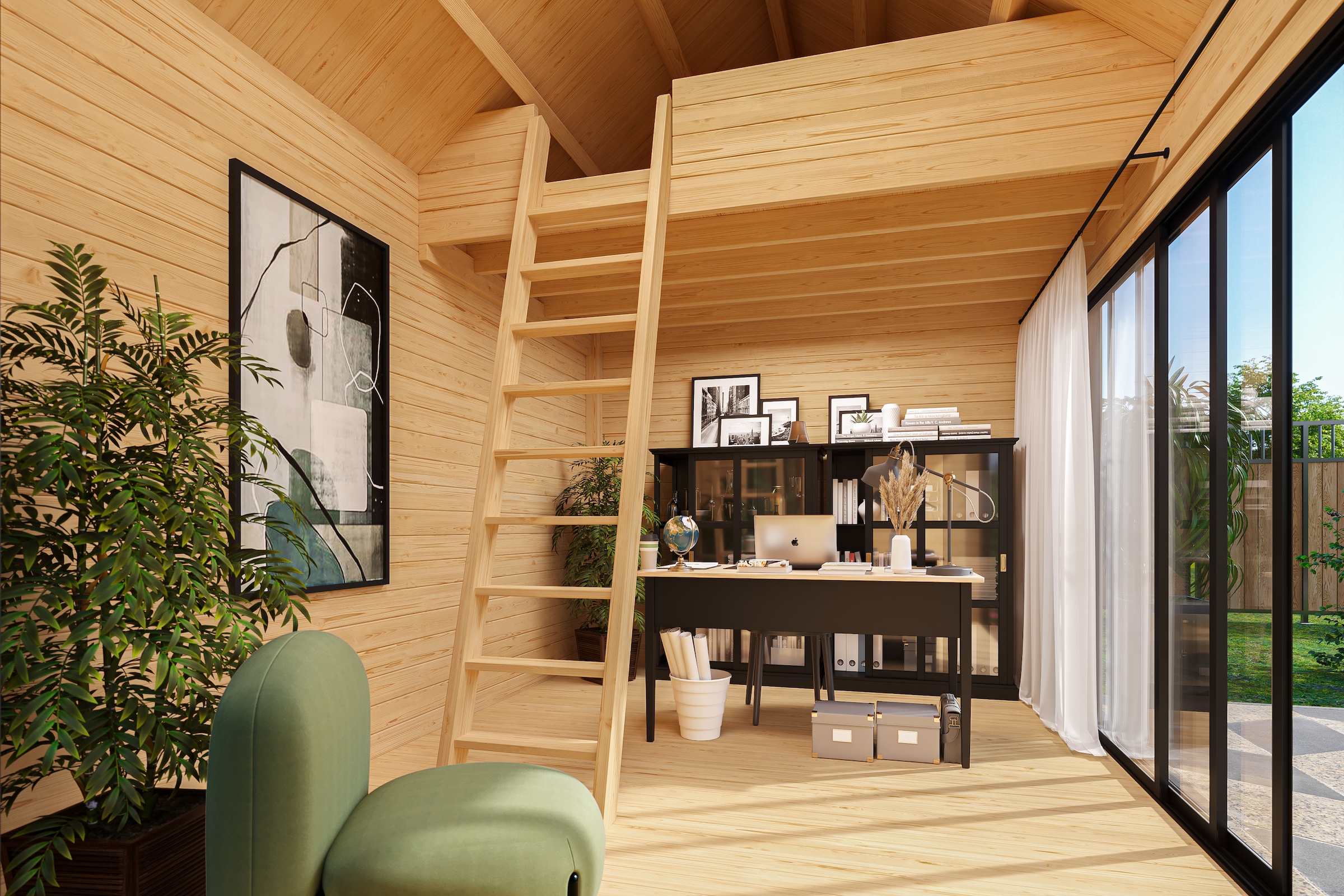 Nordic Holz Gartenhaus »MURANO 2«