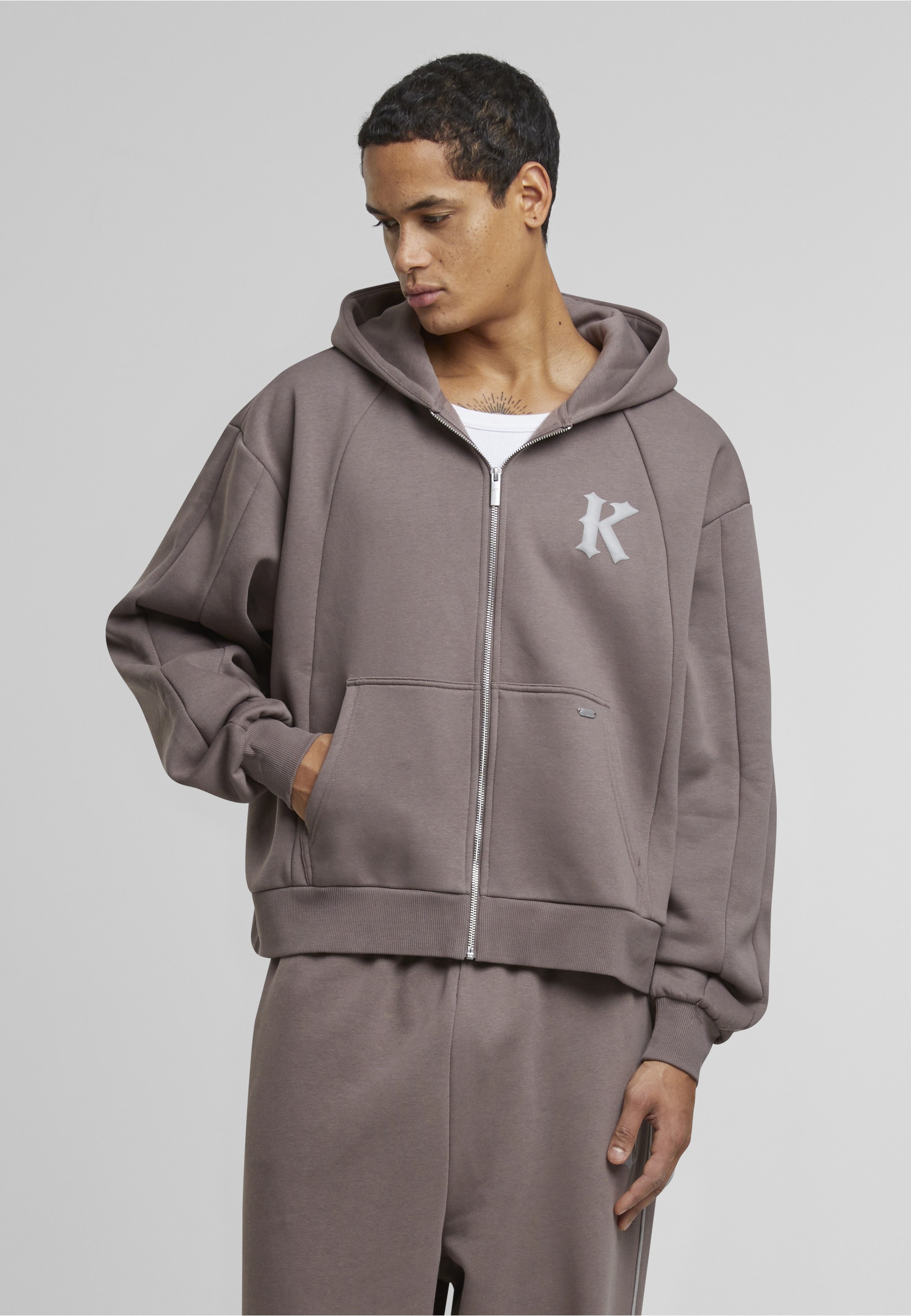 Karl Kani Kapuzenpullover »Karl Kani KK Boxy Full Zip Hoodie« 1 tlg.