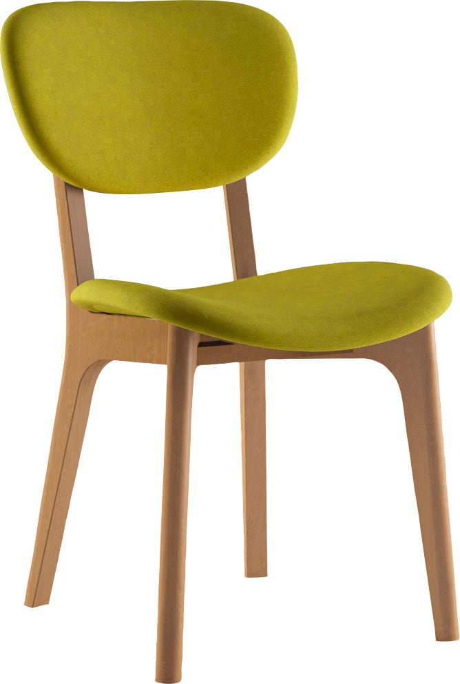 INOSIGN Stuhl »COZY Made in Italy« (Set) 2 Stk.Gestell in Buche, Kirsch- od günstig online kaufen