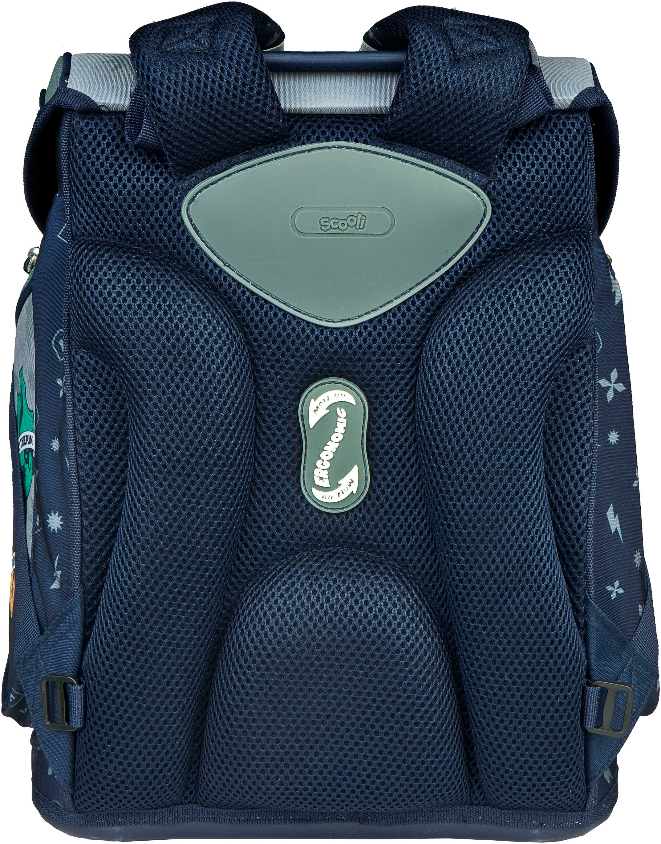 Scooli Schulranzen »EasyFit, Harry Potter Hogwarts«, Reflektoren