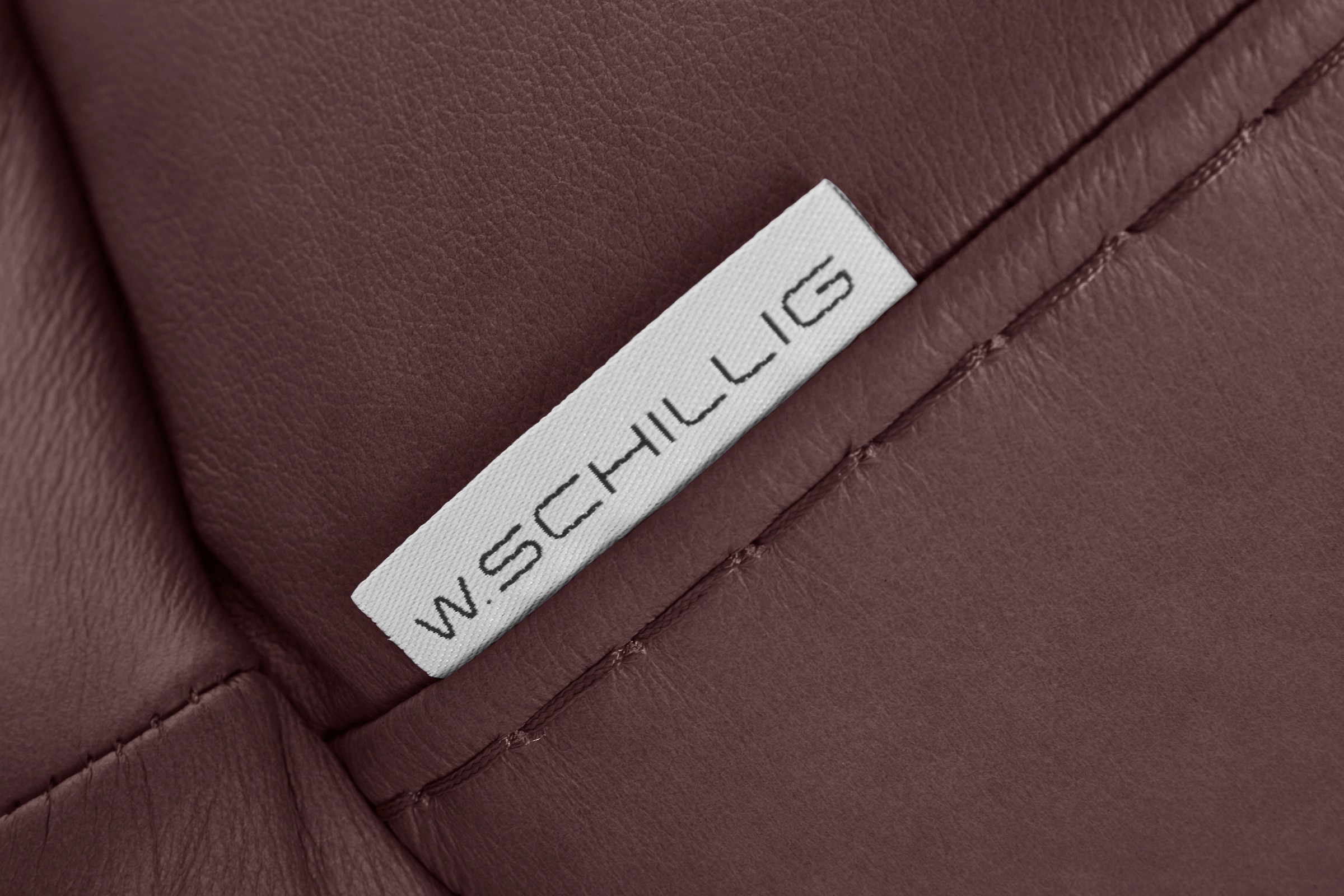 W.SCHILLIG 2,5-Sitzer »montanaa«, mit Metallkufen in Schwarz pulverbeschichtet, Breite 212 cm