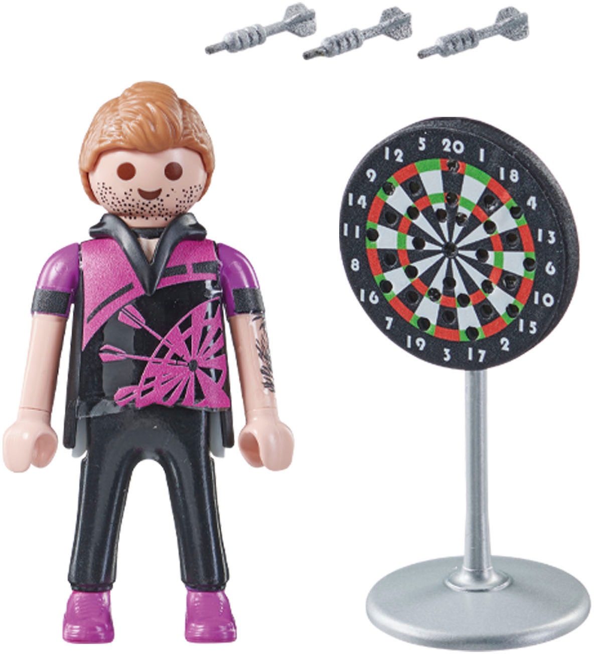 Playmobil® Konstruktions-Spielset »Dartspieler (71165), Special Plus«, Made in Europe