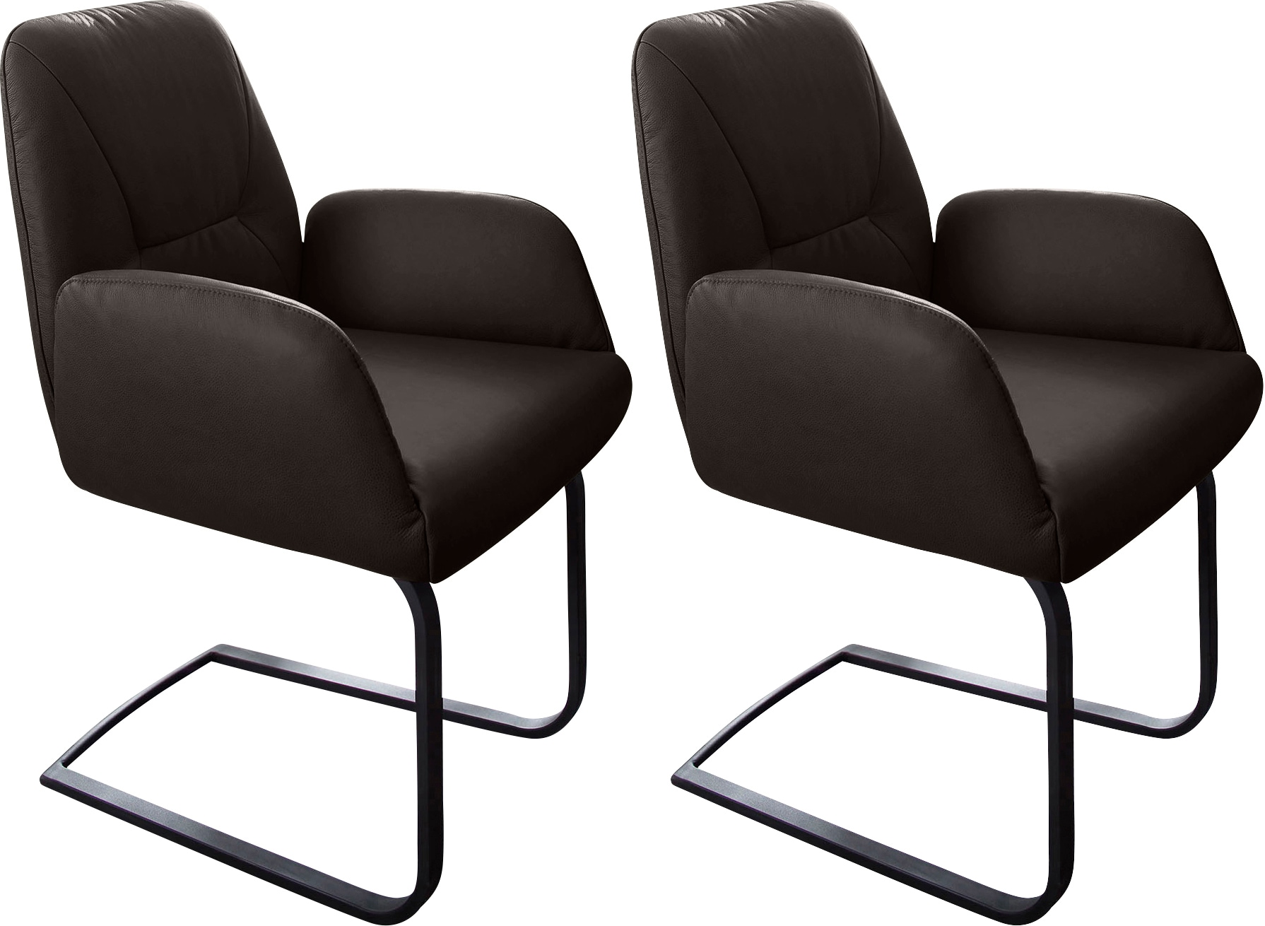 W.SCHILLIG Freischwinger »ole« (Set) 2 Stk. Longlife Xtra-Leder Z59 2er- od günstig online kaufen