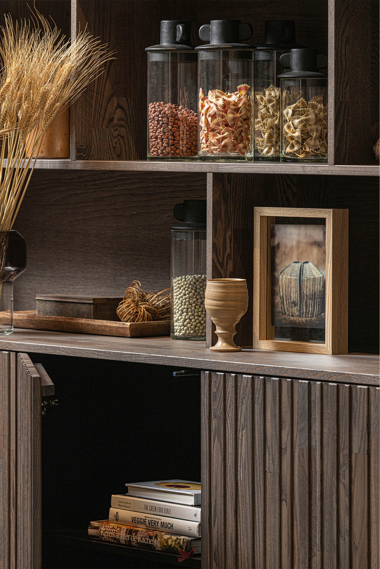 WOOOD Buffet »New Gravure«, mit viel Stauraum, Breite 200 cm