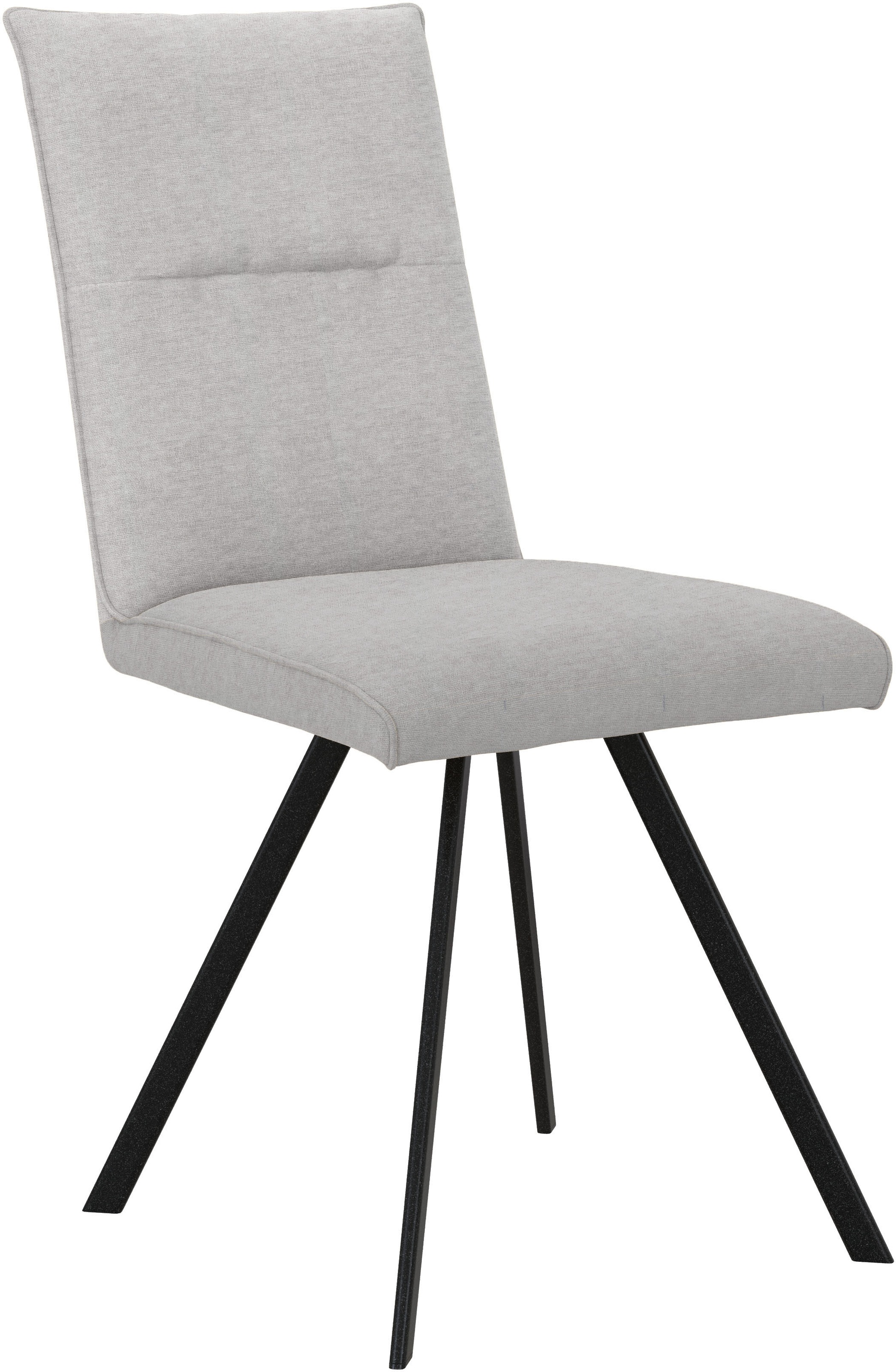 Home affaire 4-Fußstuhl »Sava«, (Set), 2 St., Chenille, Metallgestell günstig online kaufen