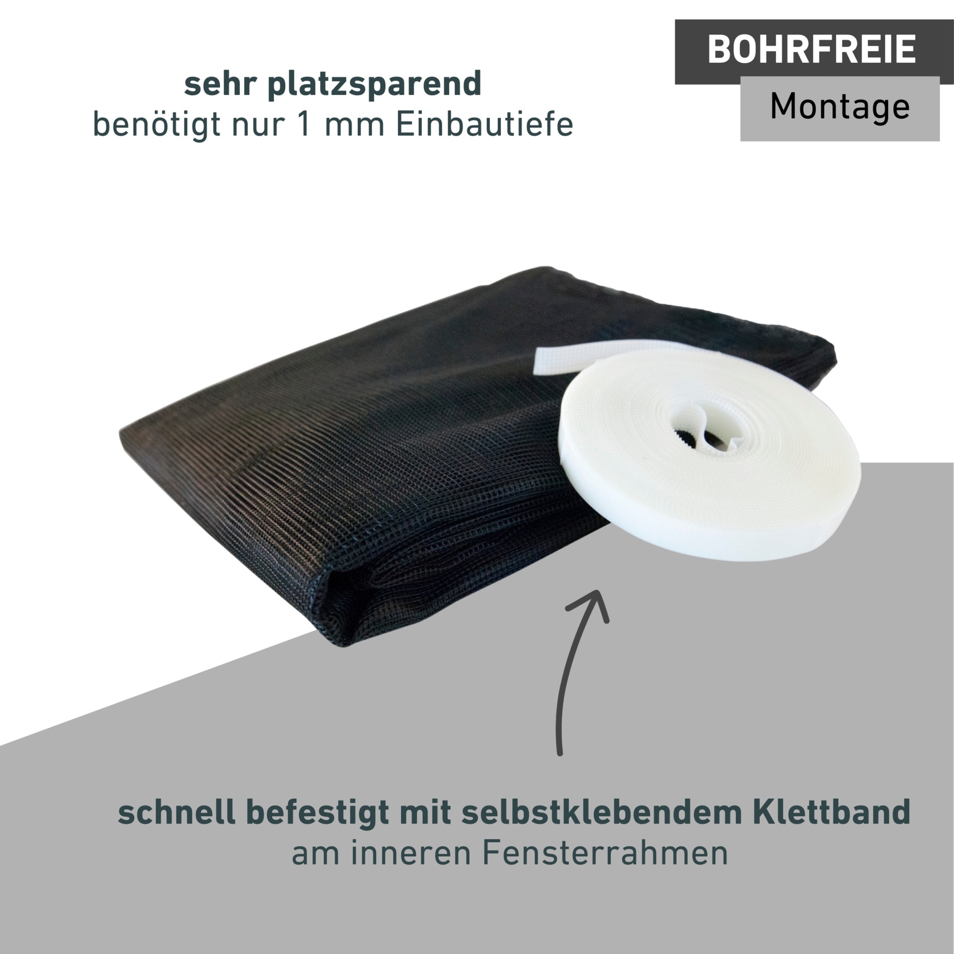 Windhager Moskitonetz »für Dachfenster mit Reißverschluss, Insektenschutz ohne bohren« 1 Stk. tlg. Insektenschutzgitter 130 x 150 cm, erhältlich in anthrazit oder weiß