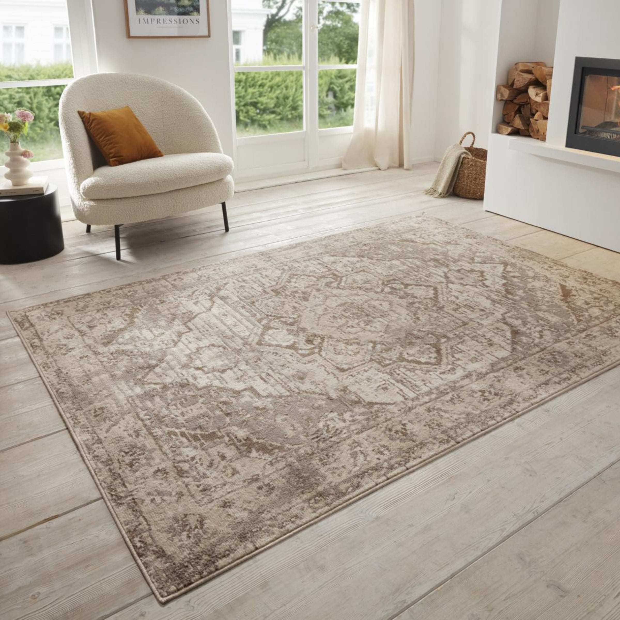 HANSE Home Teppich »Sand«, rechteckig, 8 mm Höhe, Kurzflor, Läufer, Orient, günstig online kaufen