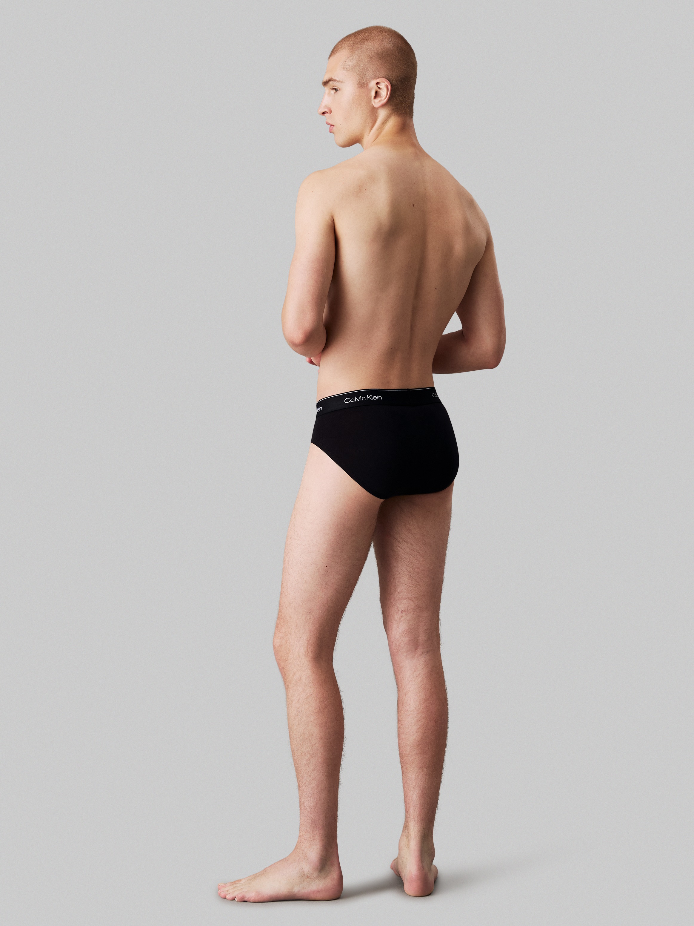 Calvin Klein Underwear Hipster »HIP BRIEF 3PK«, (Packung, 3 St.), mit Logo-Elastikbund (3 Stück)