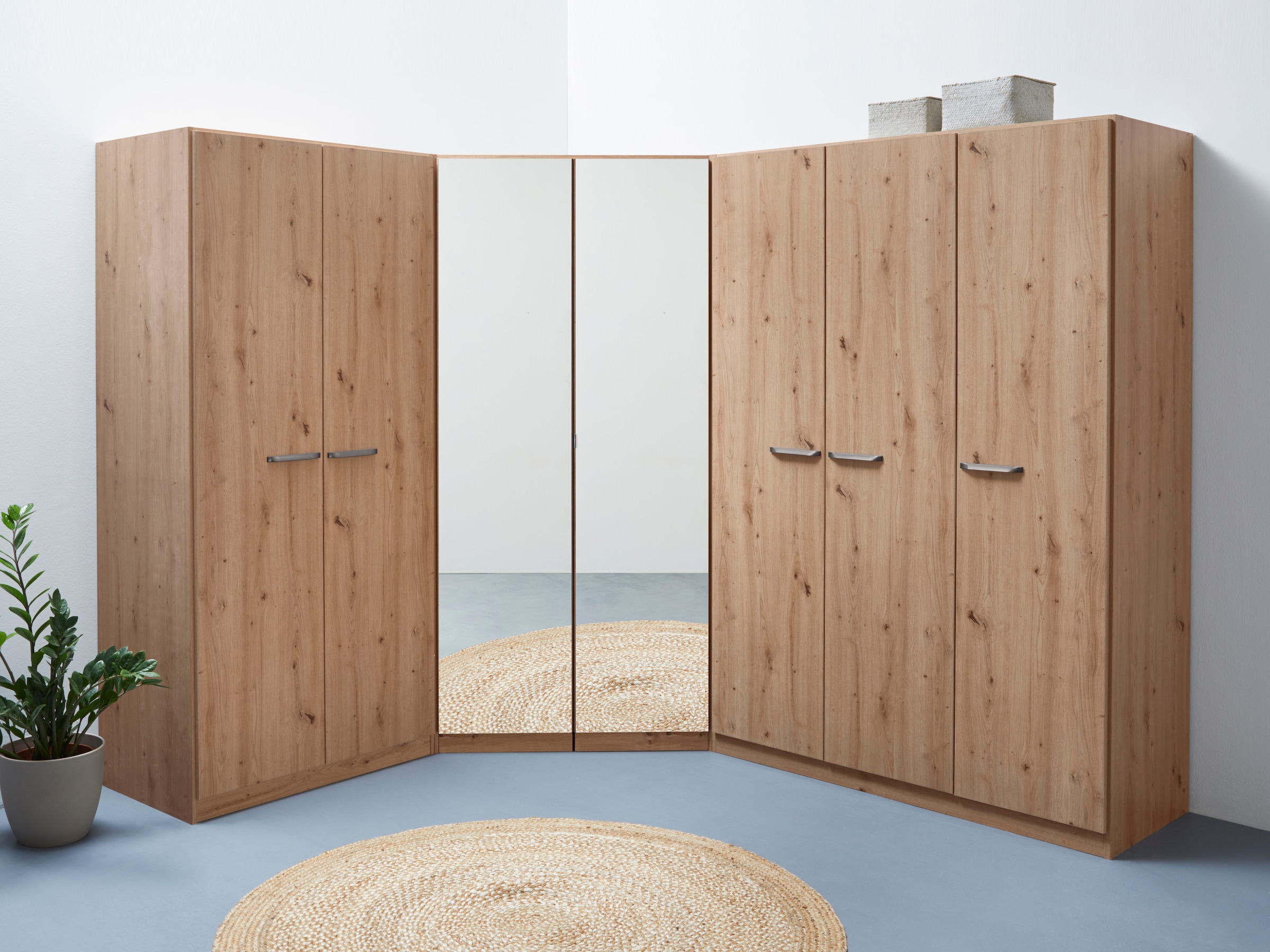 INOSIGN BY RAUCH Schrank-Set »Kleiderschrank Schrank Garderobe Wäscheschrank VANDOR«, 7-türig mit viel Stauraum, Schränke einzeln stellbar MADE IN GERMANY