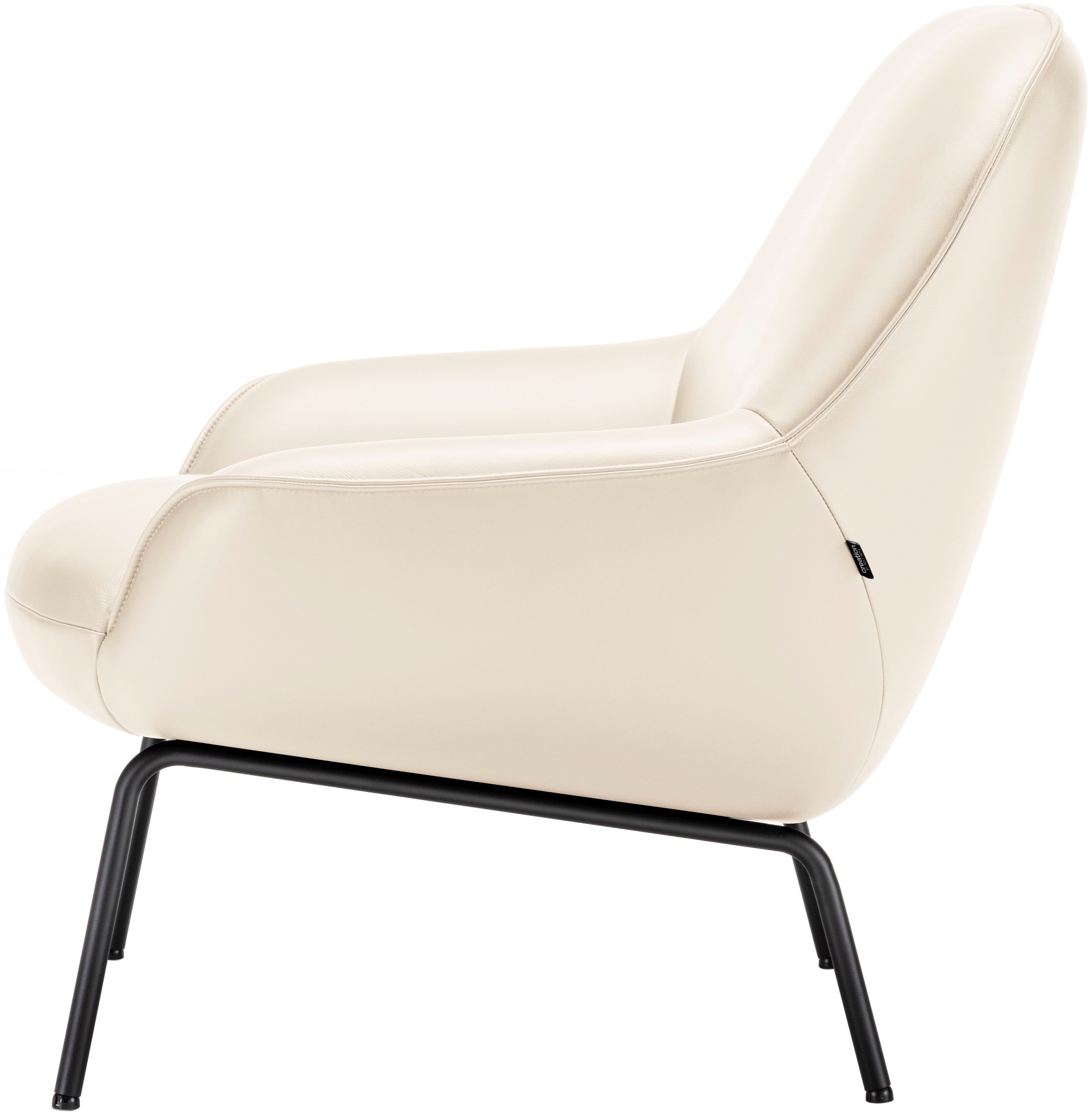 Creation BY ROLF BENZ Sessel »Designsessel CR.482 in hochwertiger Detailverarbeitung«, und tollem Sitzkomfort