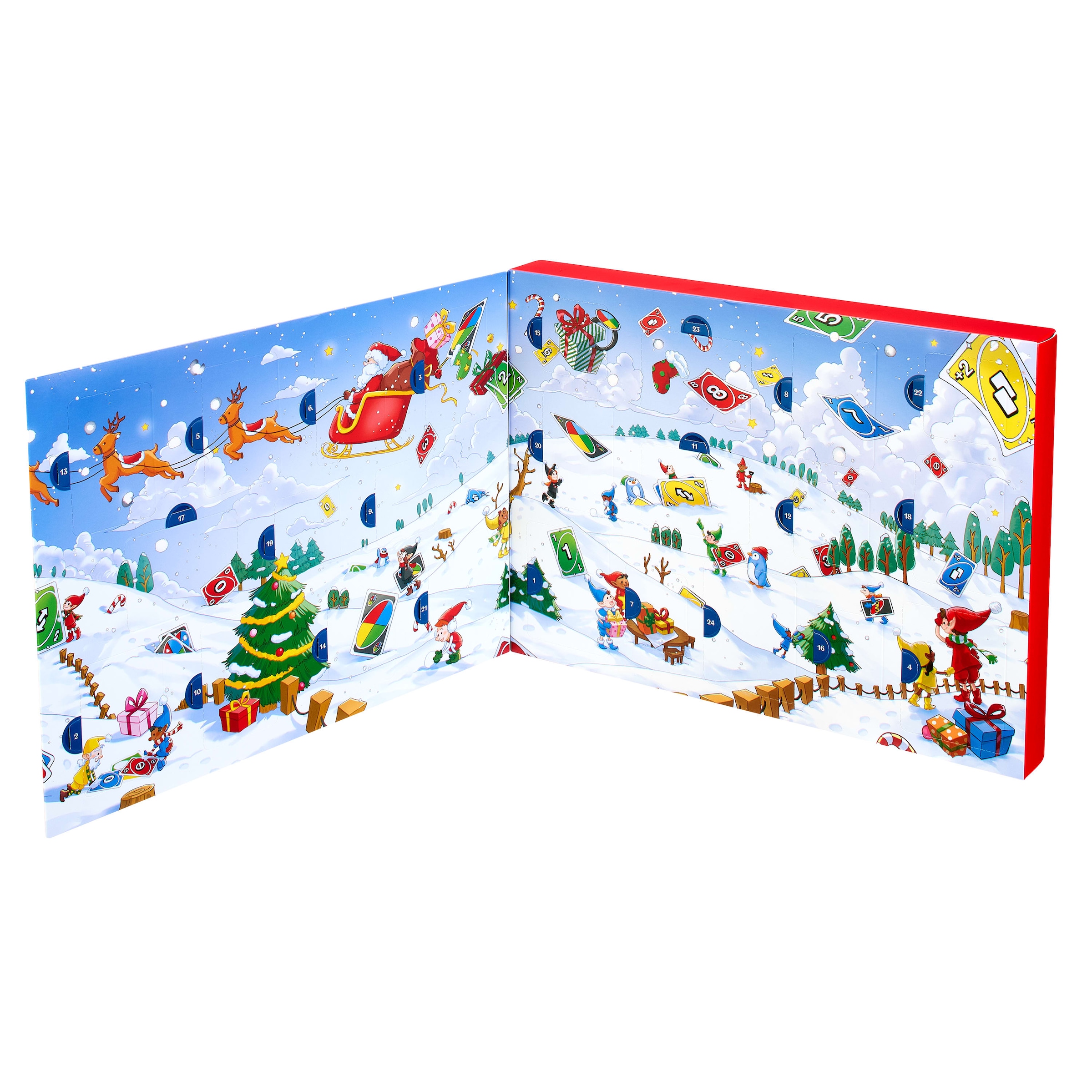 Mattel games Adventskalender »UNO (D, E, FR)« ab 7 Jahren
