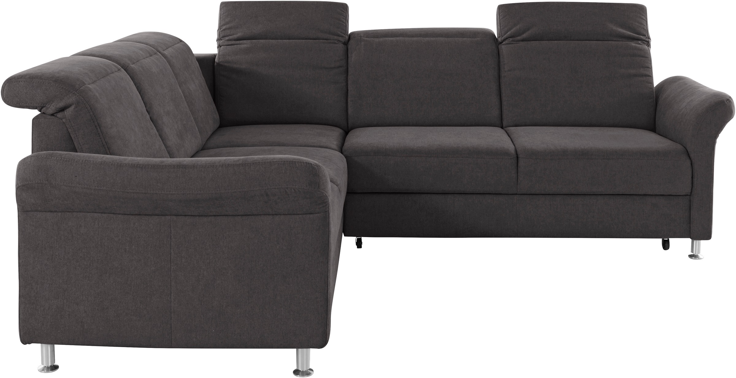 sit&more Ecksofa »Darwin L-Form« inklusive Federkern, wahlweise mit Kopftei günstig online kaufen