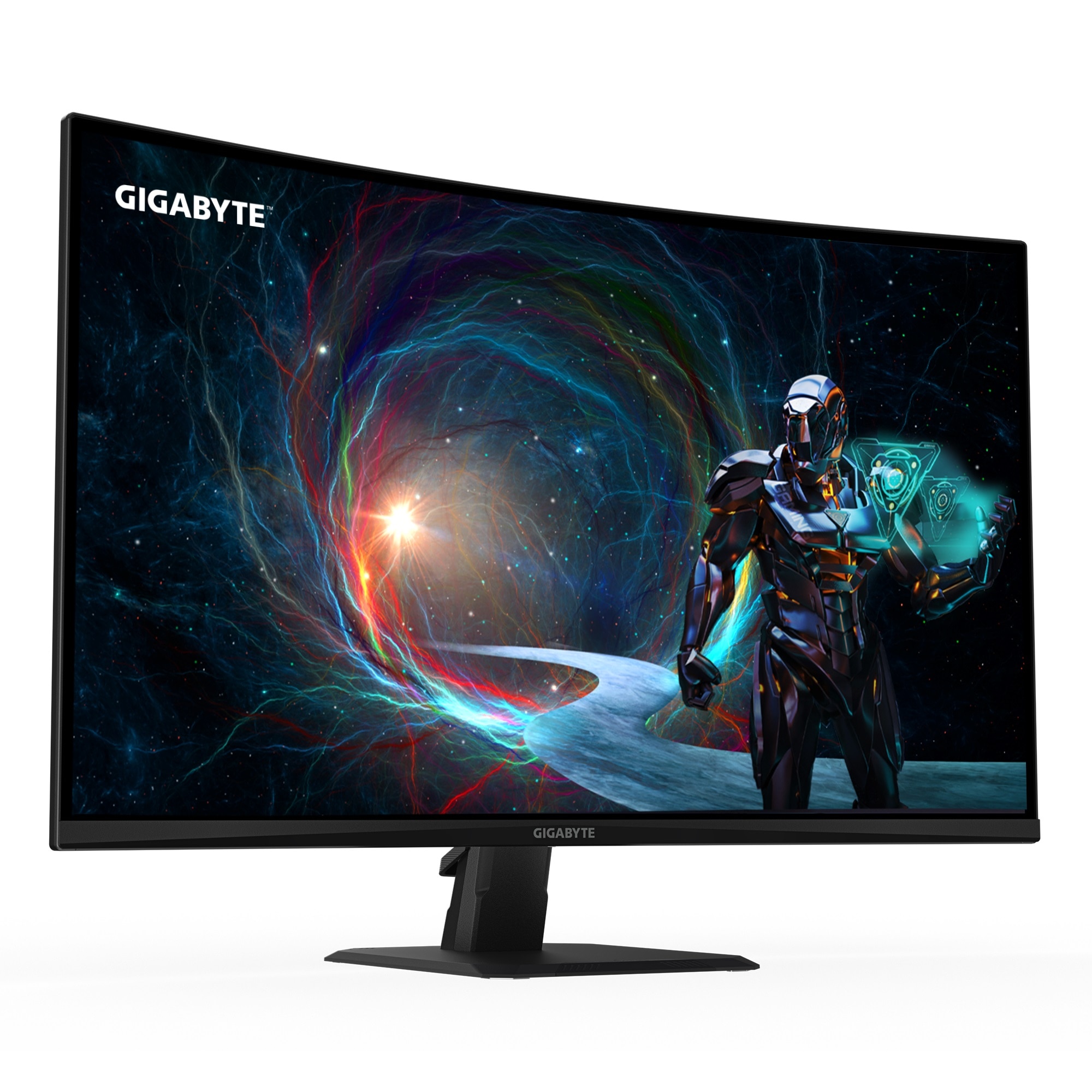 Gigabyte Curved-LED-Monitor »GS32QCA«, 80 cm/32 Zoll, 2560 x 1440 px, QHD, 1 ms Reaktionszeit, 180 Hz, neigbar, Eyesafe 2.0, HDR-Ready-, AMD FreeSync