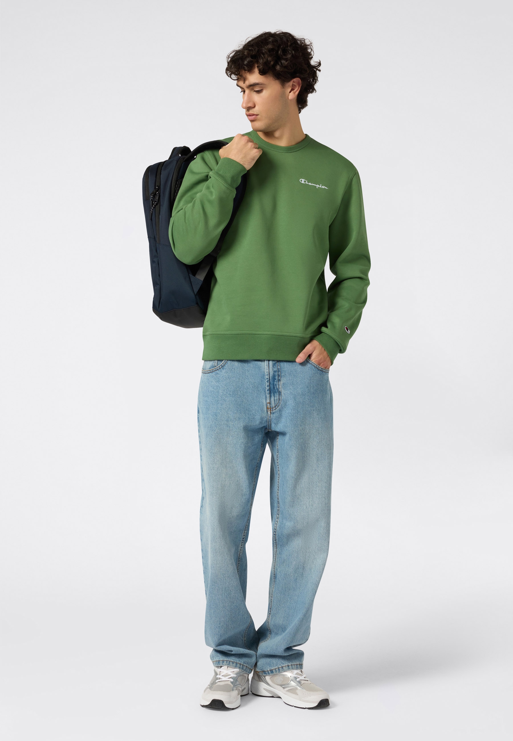 Champion Sweatshirt »ICONS CONTRAST Fleece Crewneck Sweatshirt«
