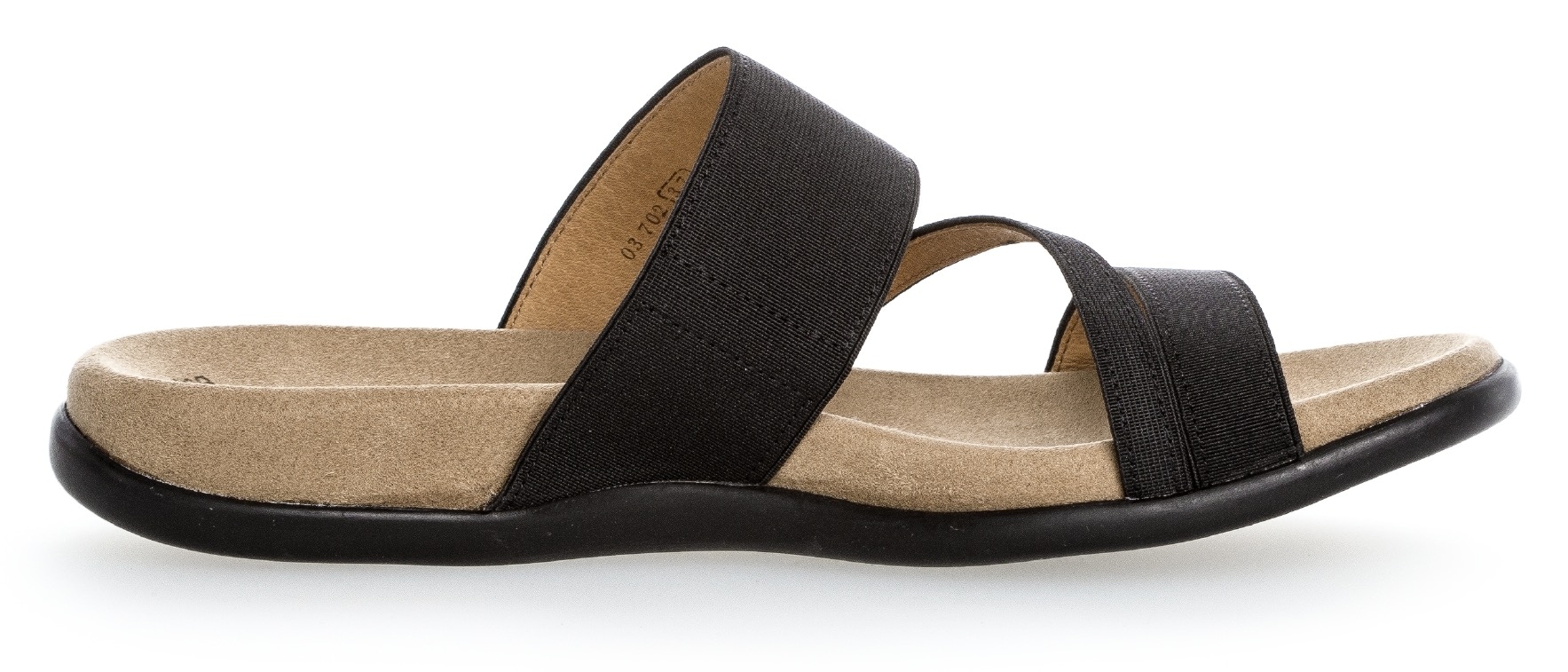 Gabor Pantolette, Keilabsatz, Sommerschuh, Schlappen mit atmungsaktivem Lederfutter