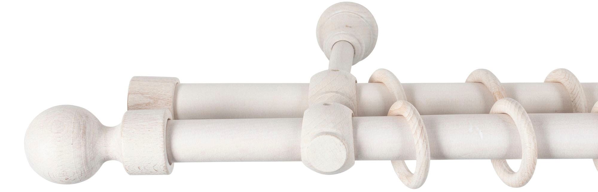 SN DECO GROUP Gardinenstange »Giro«, 2 läufig-läufig, Fixmaß