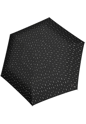 Knirps® Taschenregenschirm »U.200 Ultra Light Duomatic, rain black« kaufen