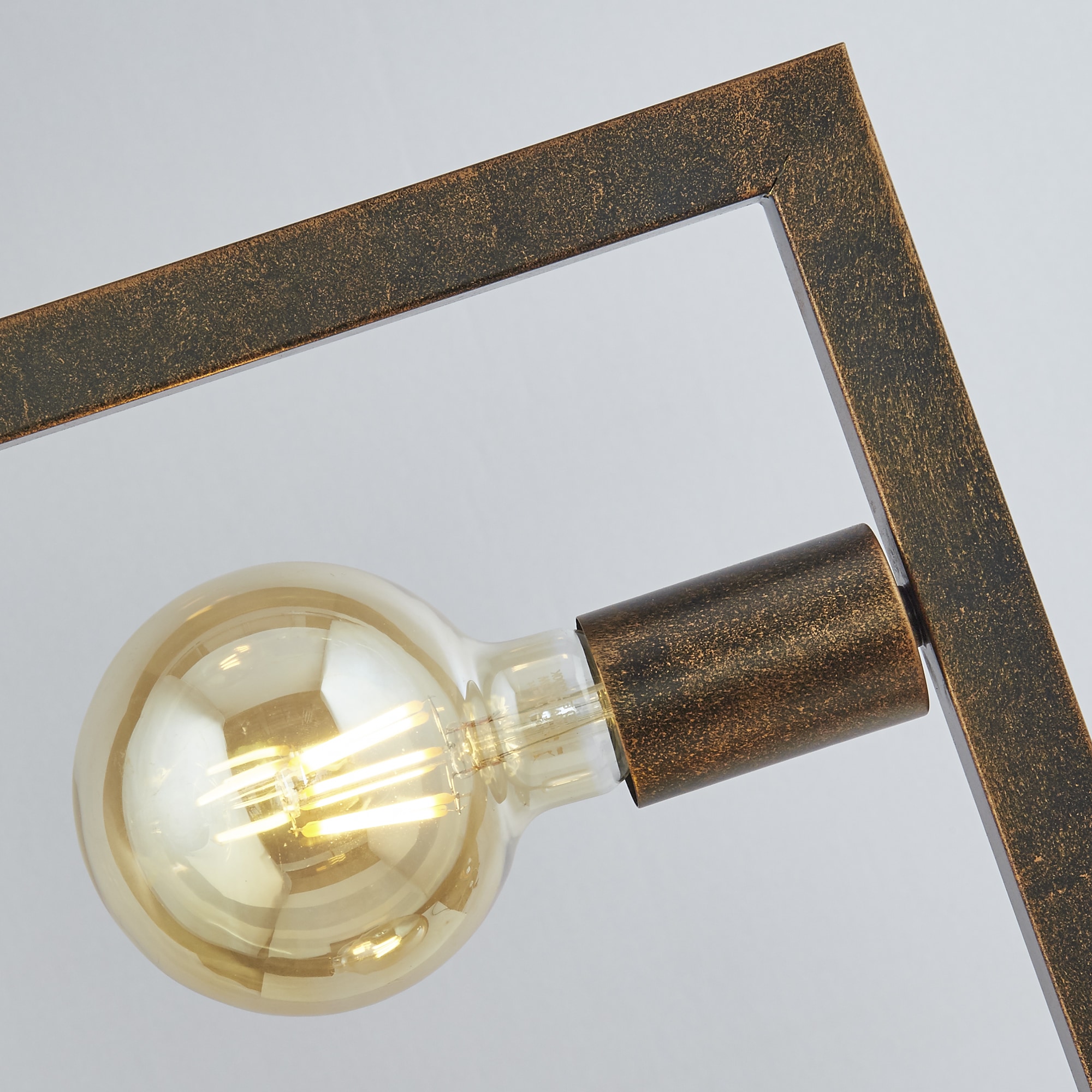 Searchlight Stehlampe »Stehlampe Oblong, 5-flammig«, 5 flammig, Leuchtmittel E27 | ohne Leuchtmittel, Ideal um mit Deko-Leuchtmitteln kreativ zu sein