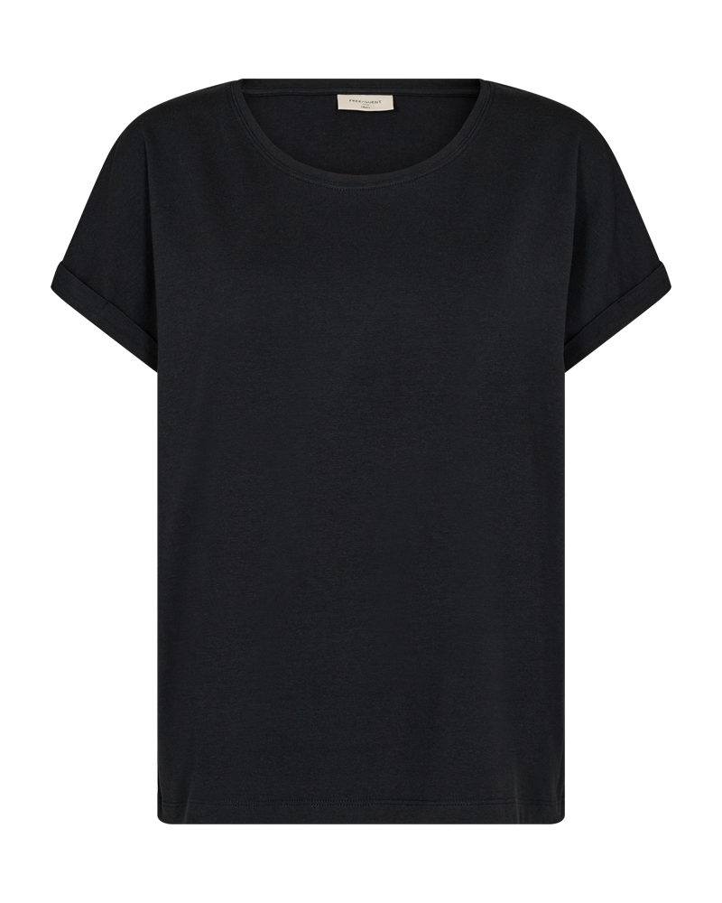 FREEQUENT T-Shirt »FQJOKE« bequem geschnitten, mit Ärmelaufschlag