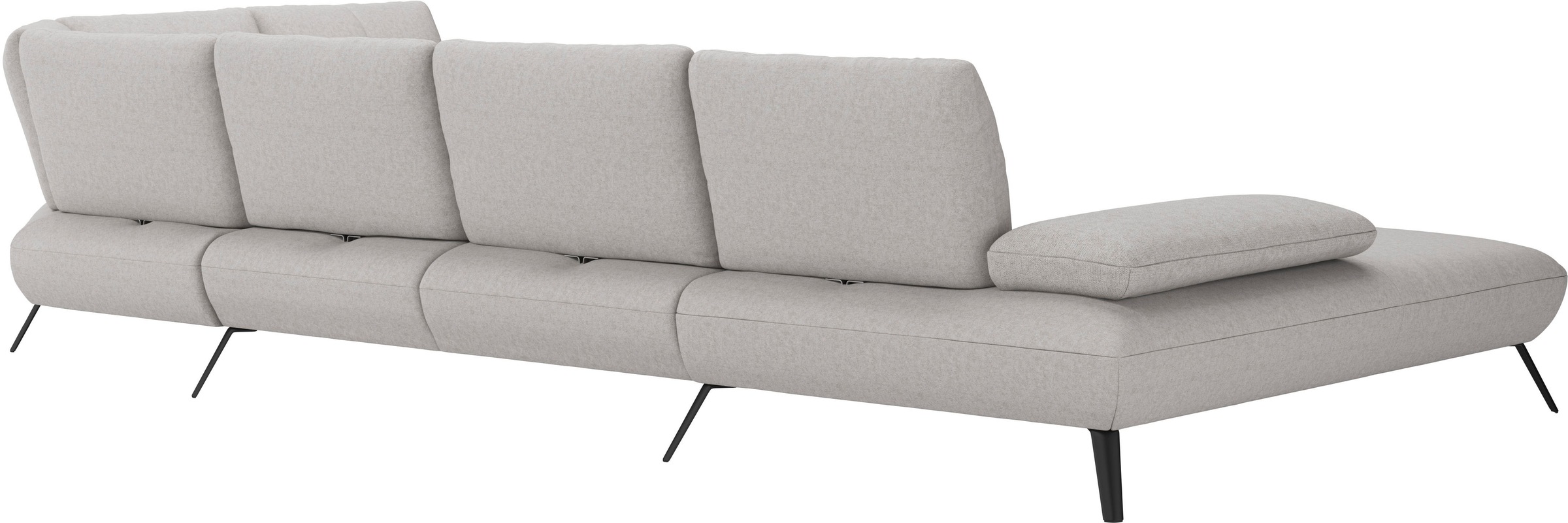 Places of Style Wohnlandschaft »Mikado U-Form«, inkl. Sitztiefenverstellung und Armteilverstellung