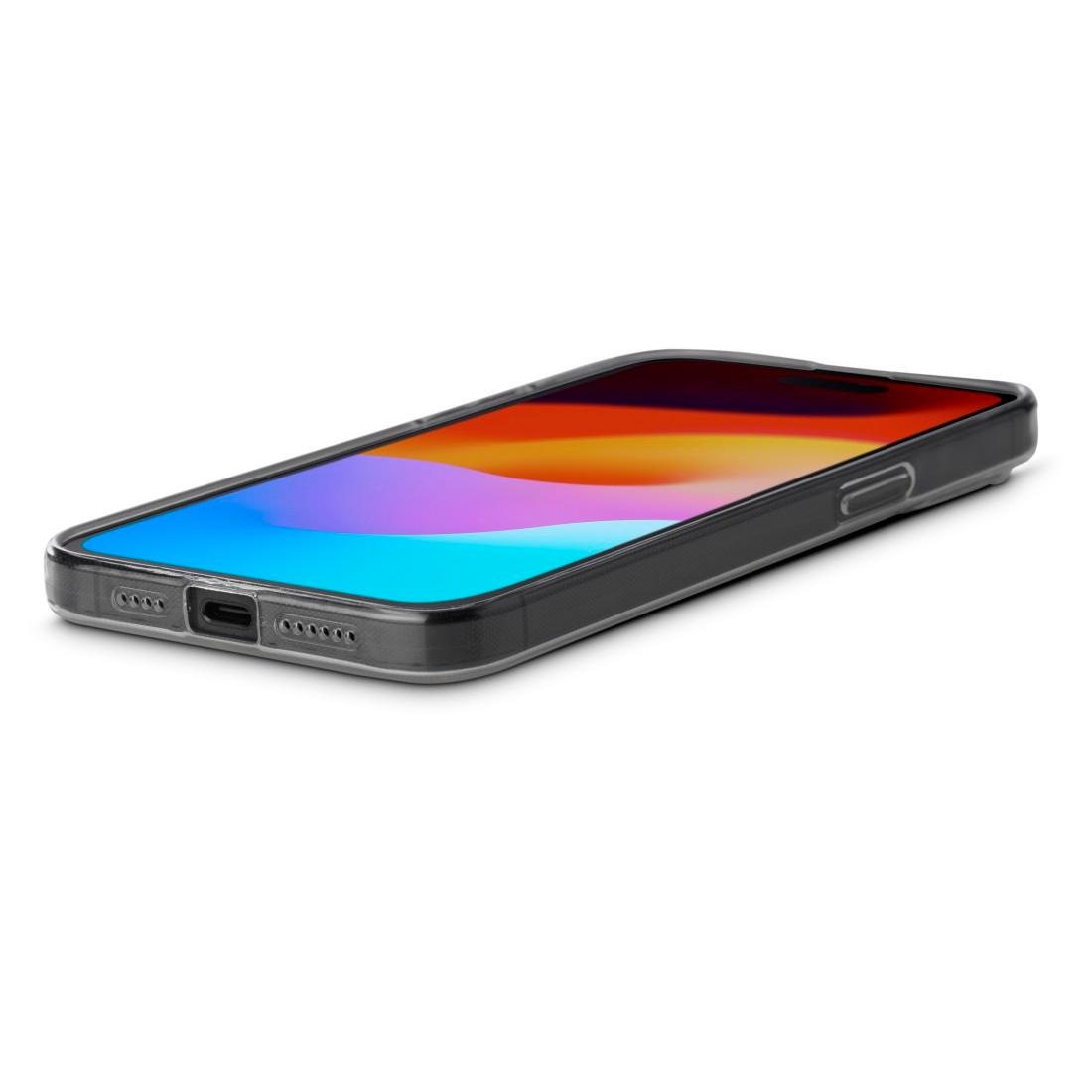 10. Bild von Hama Smartphone-Hülle »Handyhülle für Apple iPhone 15 Pro durchsichtig, Wireless Charging«, Apple iPhone 15 Pro
