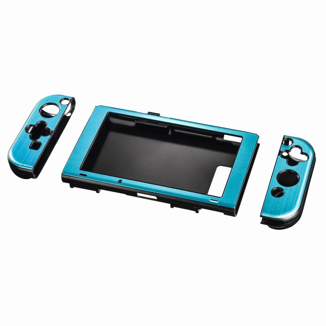 Zubehör Nintendo »Hardcover für Nintendo Switch, 3-teilig, Metallic-Blau«