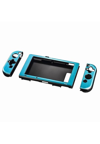 Zubehör Nintendo »Hardcover für Nintendo Switch, 3-teilig, Metallic-Blau«