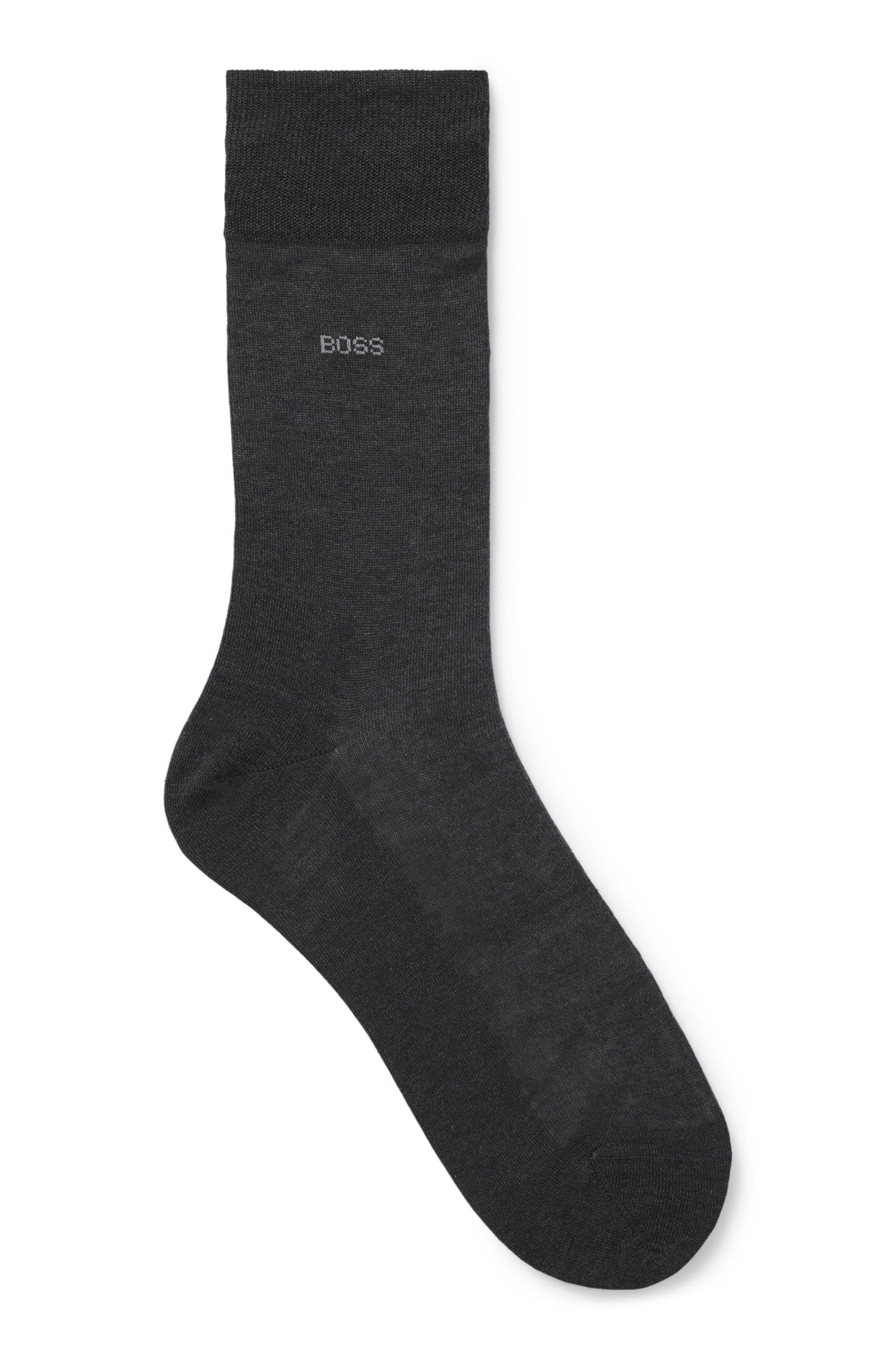 BOSS Businesssocken »George RS Uni MC« Packung,  mit dezentem, eingestricktem  BOSS Logo-Schriftzug