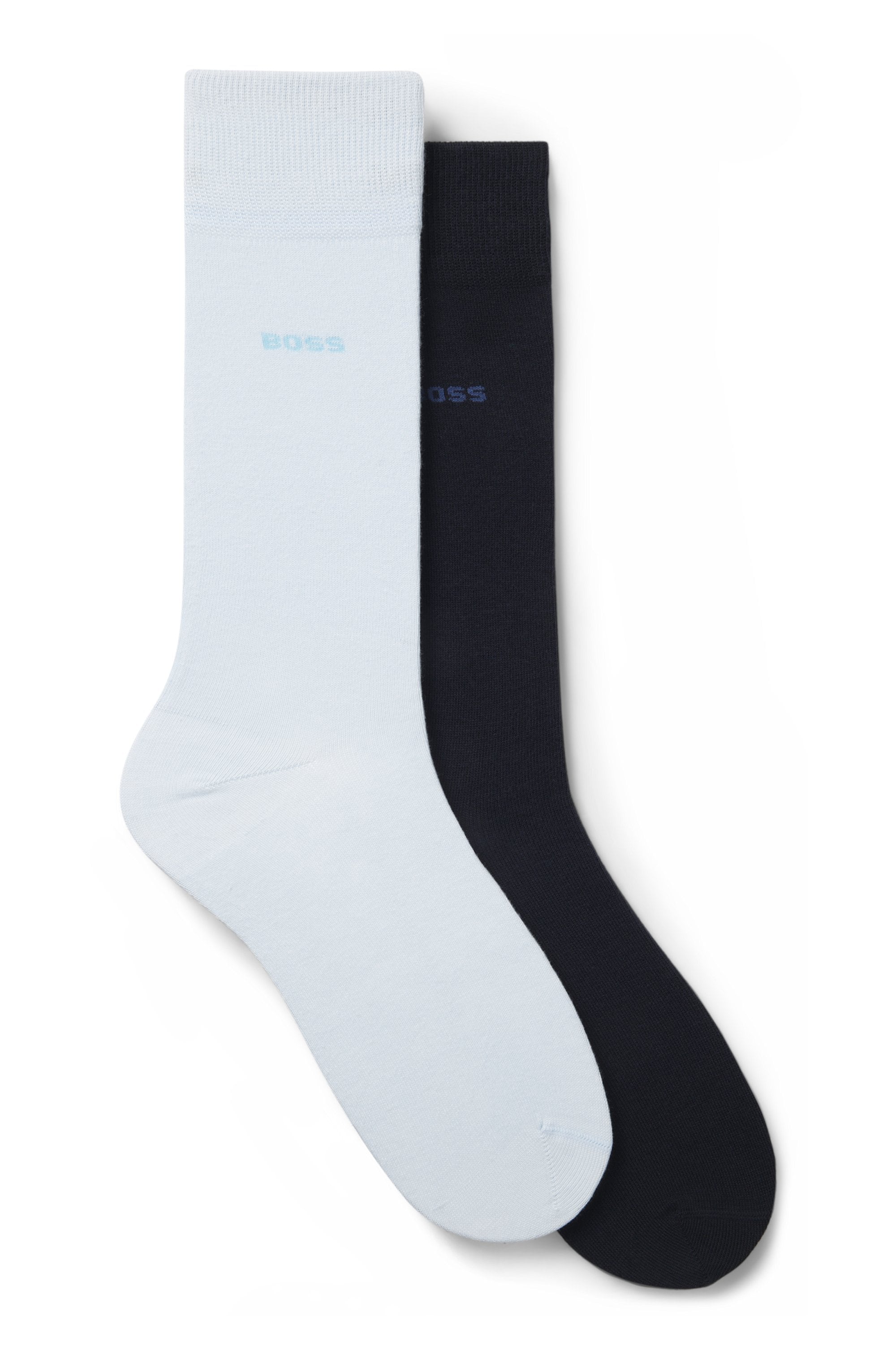 BOSS Businesssocken »2P RS Uni CC« Packung, 2er, 2 Paar tlg. mit Markenlogo