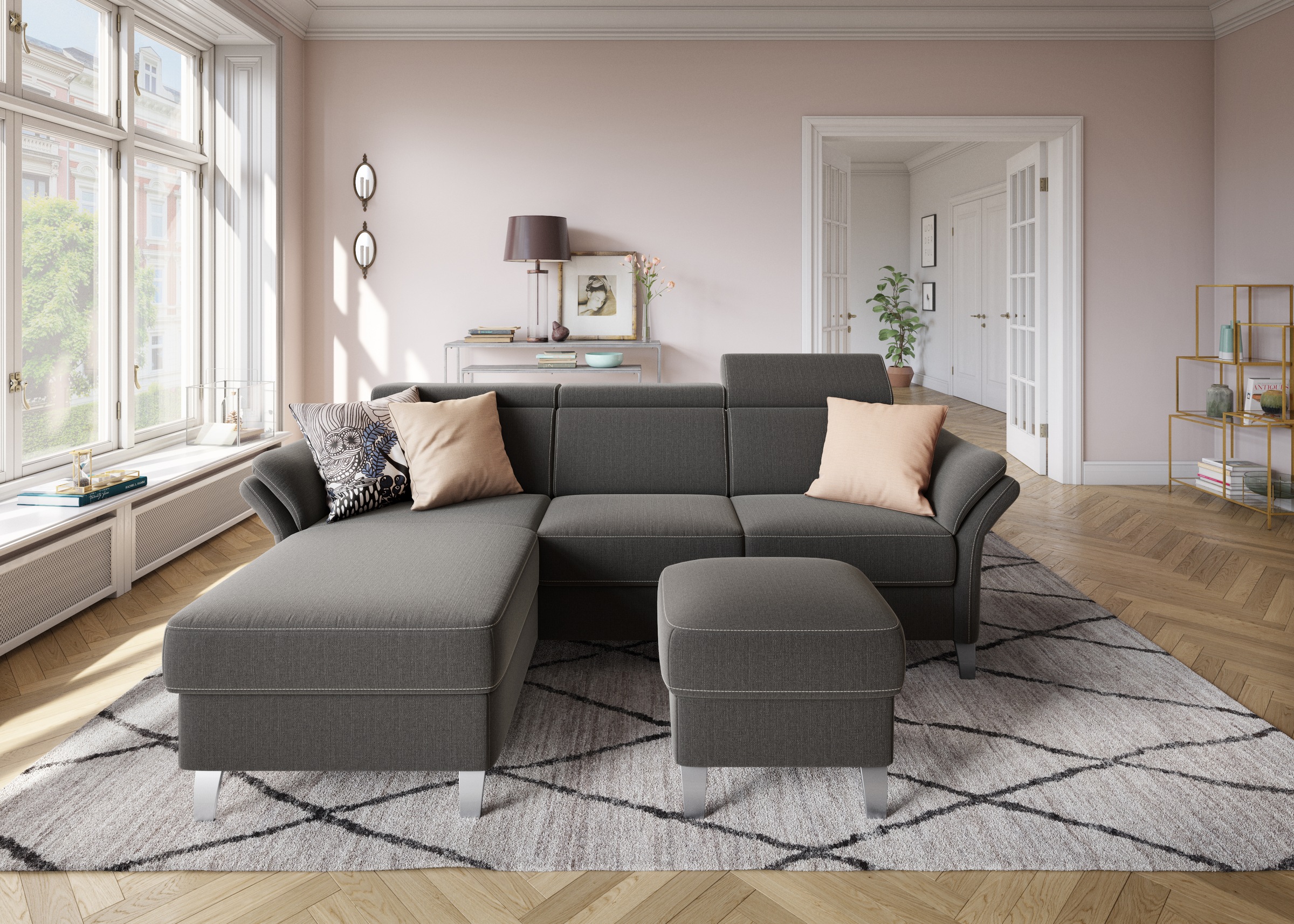 sit&more Hocker »Vincenzo«