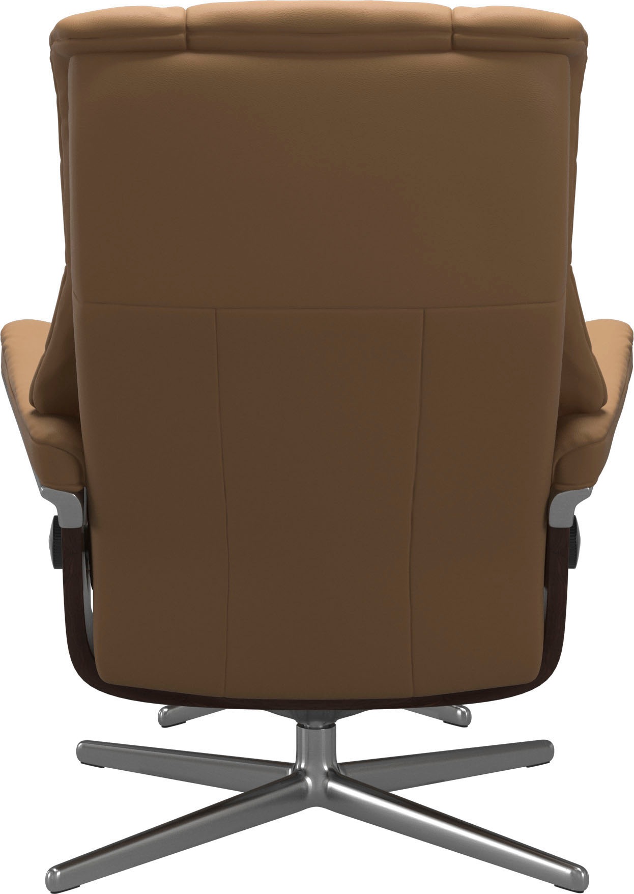 Stressless® Fußhocker »Mayfair«, mit Cross Base, Größe S, M & L, Holzakzent Braun