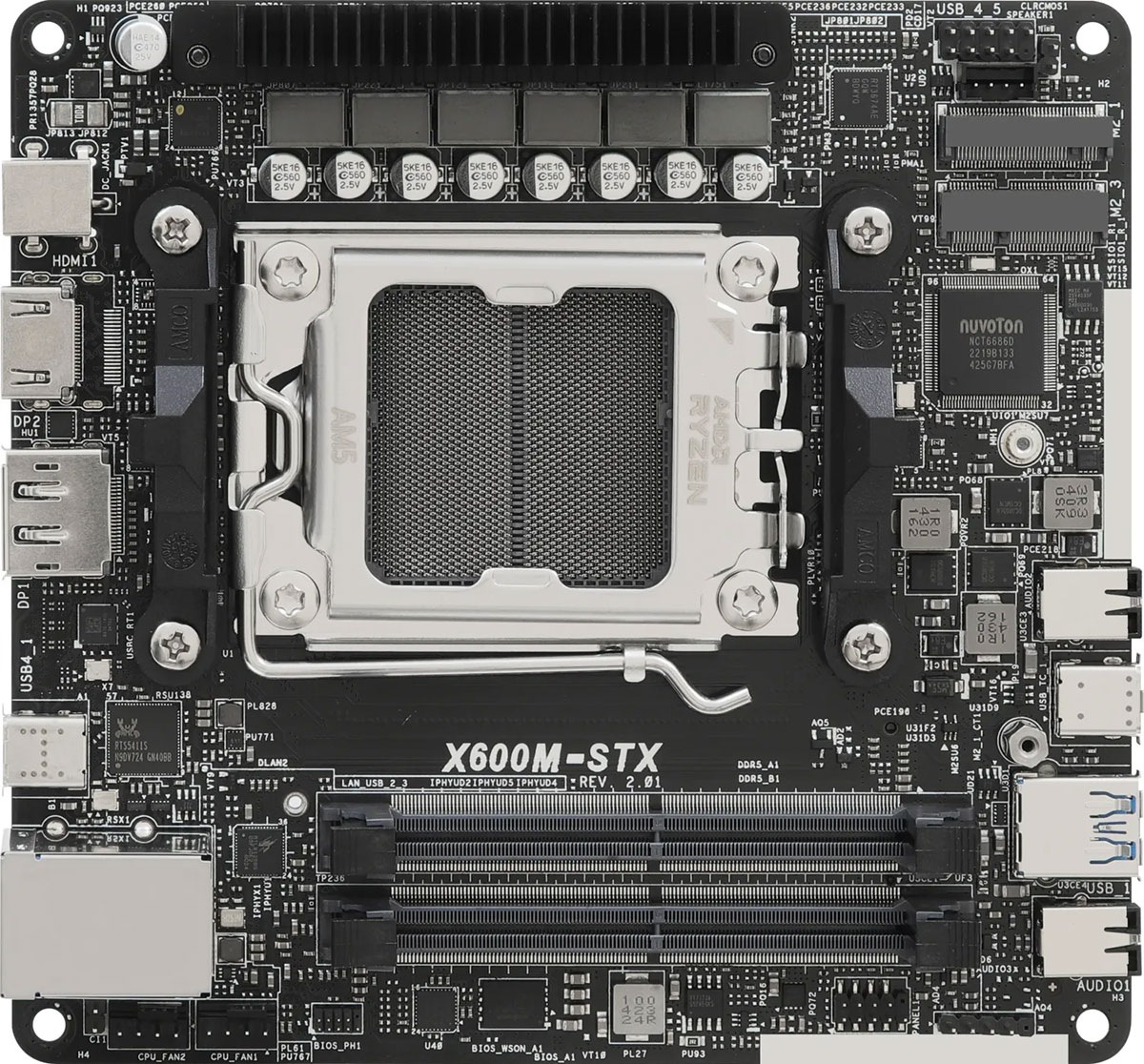 Asrock Barebone-PC »DeskMini X600/USB4«