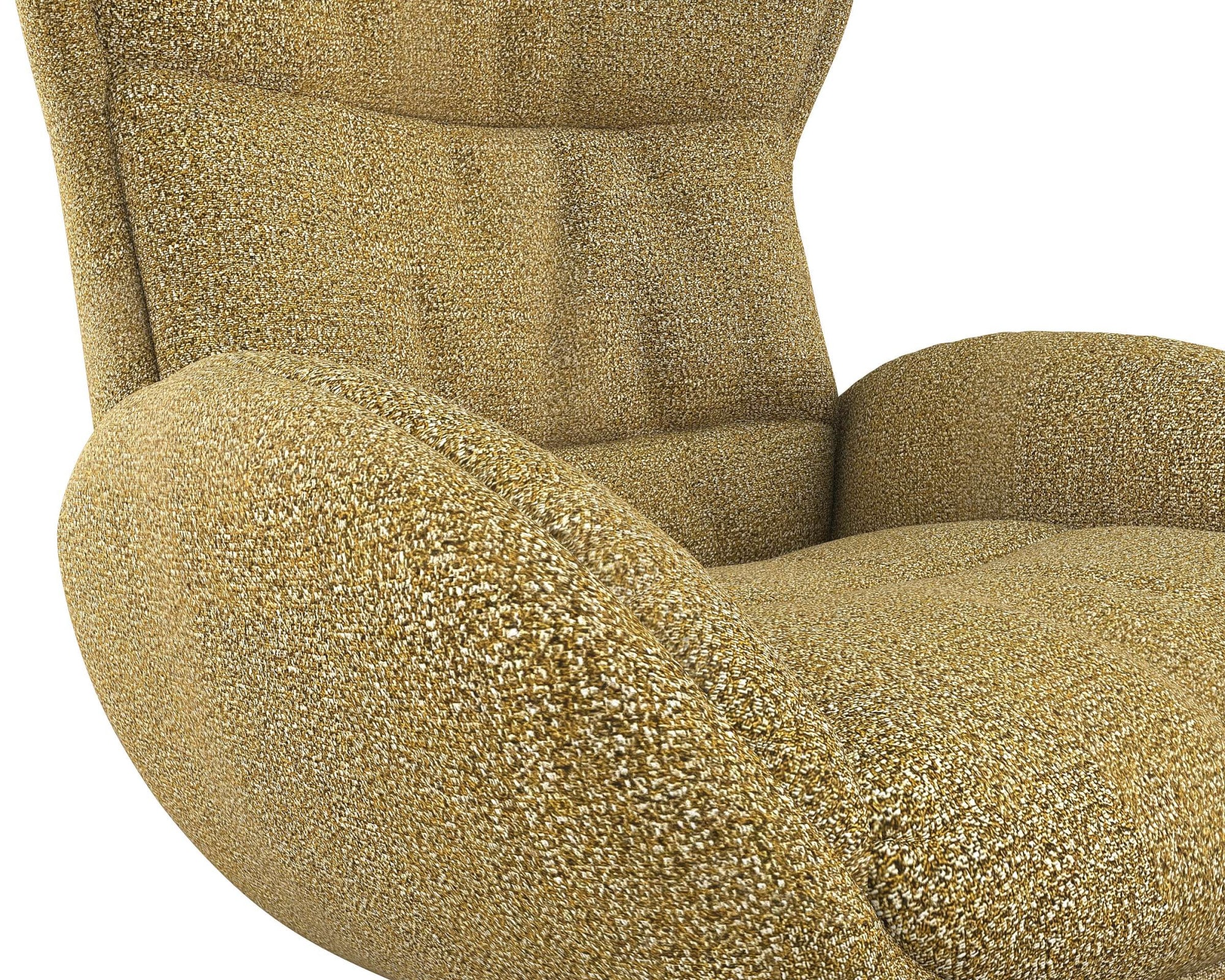 FLEXLUX Relaxsessel »Haze, TV-Sessel, Fernsehsessel, Polstersessel,«, Rückenteilverstellung, drehbar, Fuß Alu