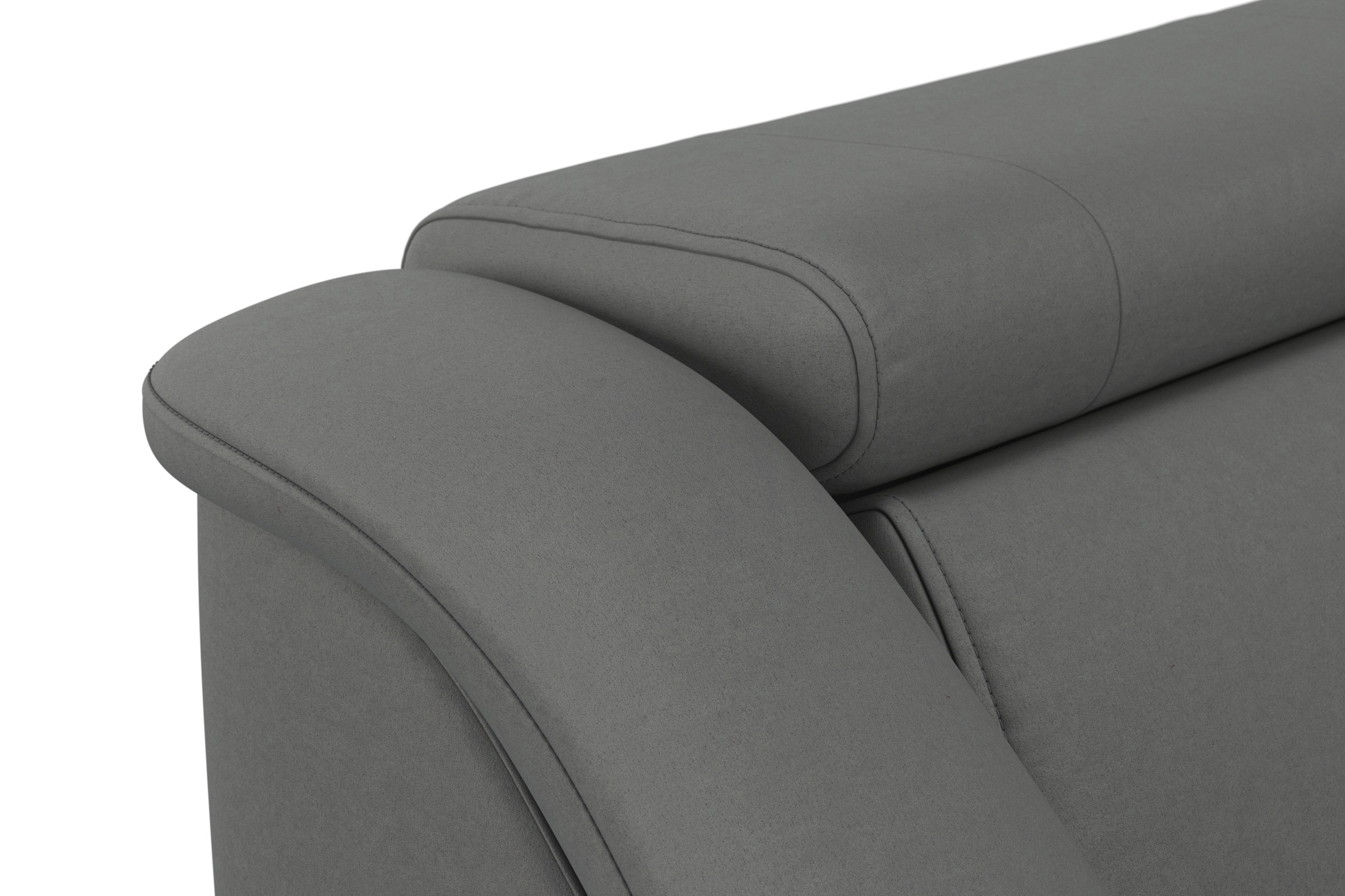 sit&more Ecksofa »Freetown L-Form«, inklusive Kopfteilverstellung und komfortablem Federkern