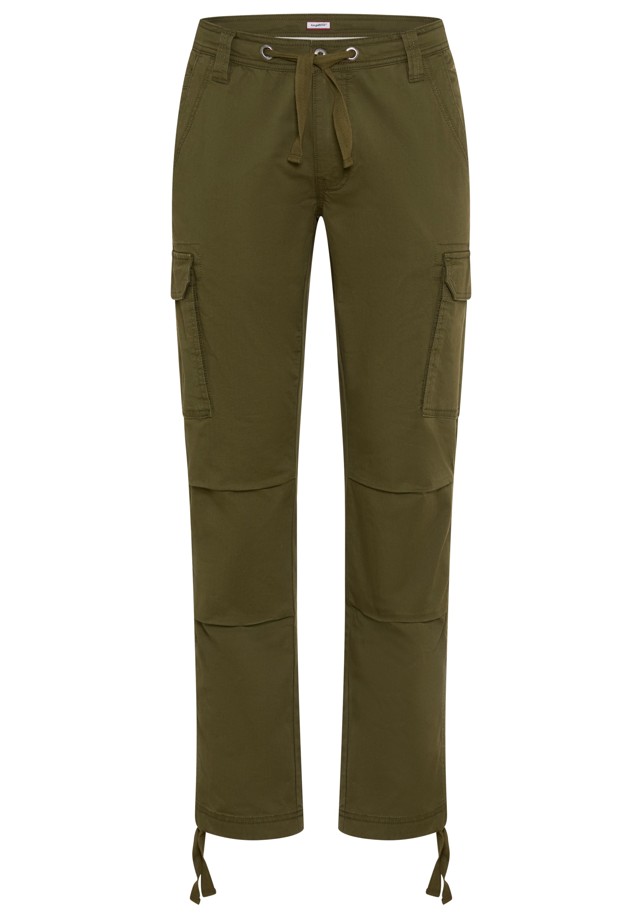 KangaROOS Cargohose  gerader Schnitt, Regular Fit, aus Baumwolle und Elasthan