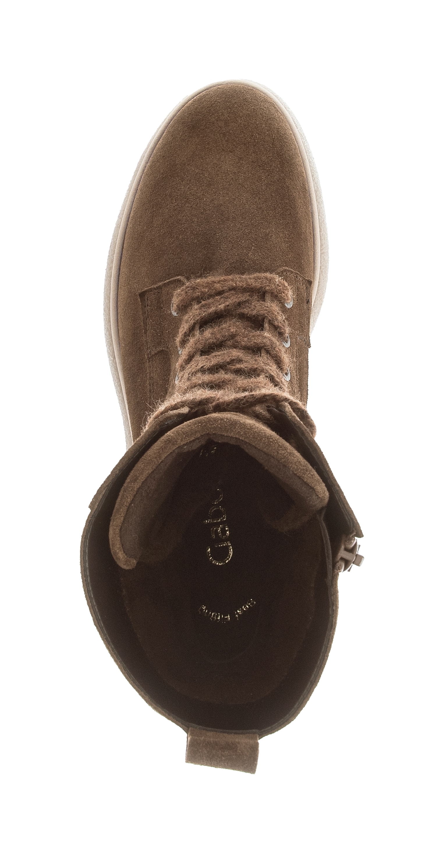 Gabor Schnürboots  , Blockabsatz, Schnürstiefelette mit Innenreißverschluss, G-Weite