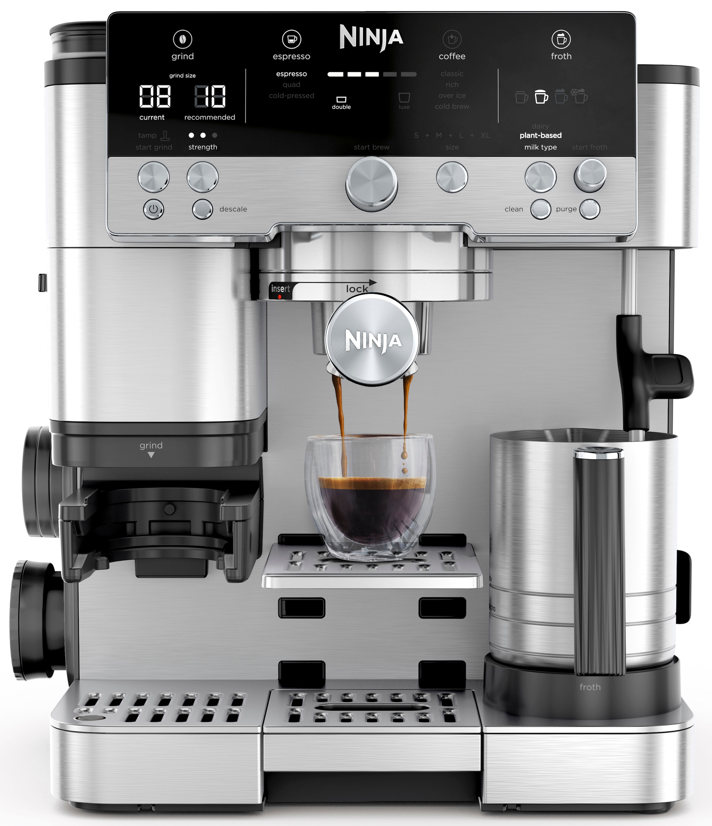 NINJA Espressomaschine »ES601EU«, Espresso-, Cold Brew- und Filterkaffeemaschine