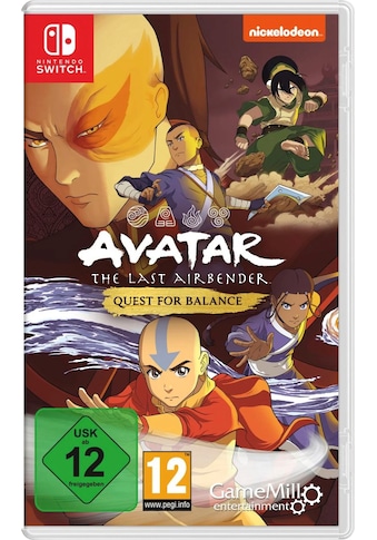 Spielesoftware »Avatar: The Last Airbender - Quest for Balance«, Nintendo Switch