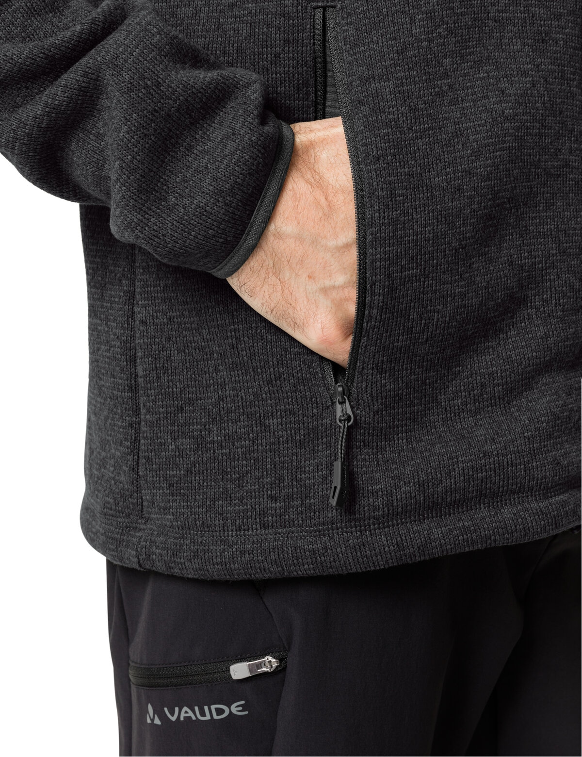 VAUDE Fleecejacke »MEN'S RIENZA JACKET III« für Wandern, strapazierfähiges Material, schnelltrocknend