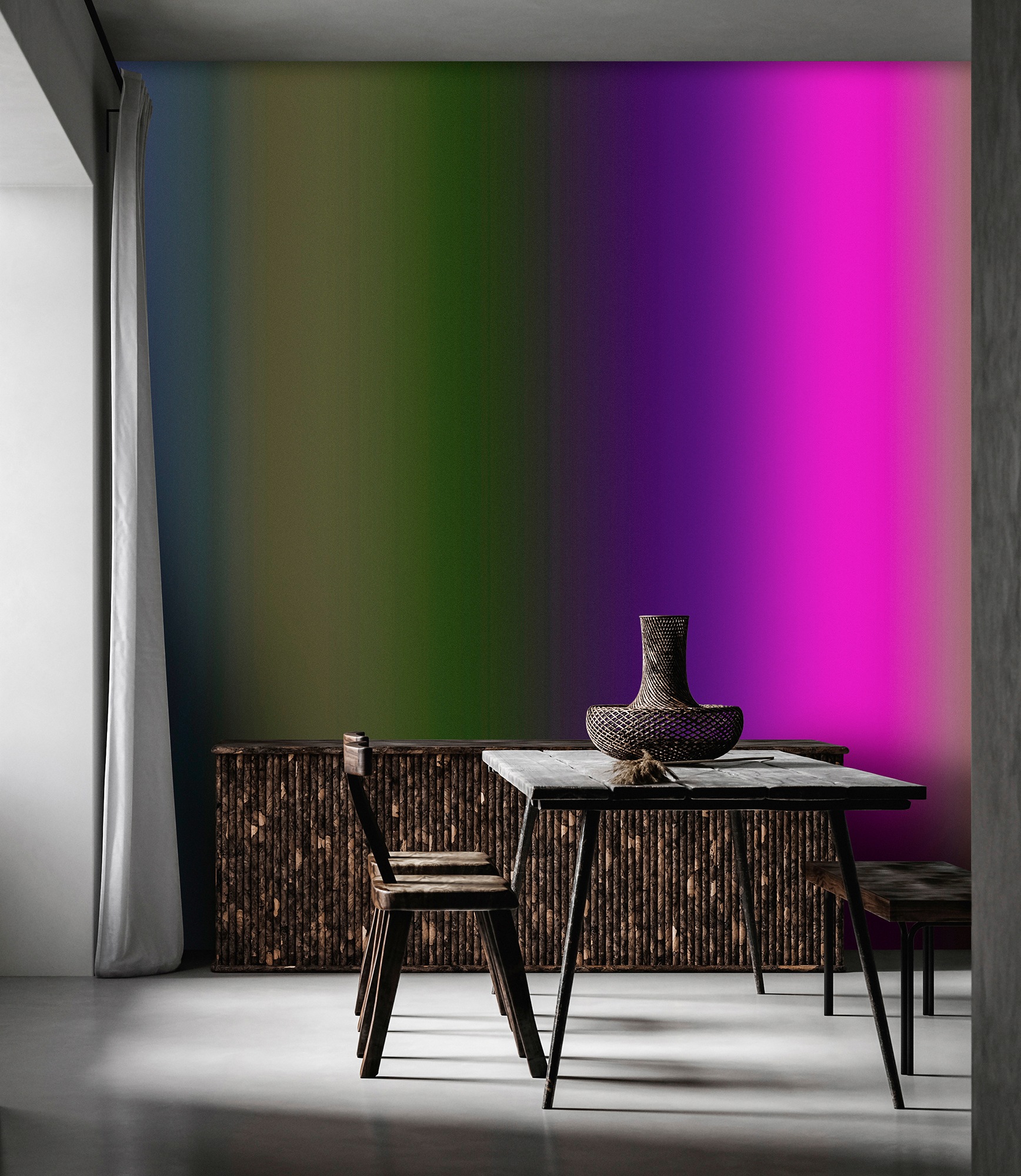 living walls Fototapete »Walls by Patel Over The Rainbow«, Vlies, Wand