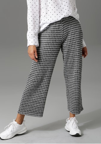 Aniston CASUAL Culotte, im Hahnentritt-Muster kaufen