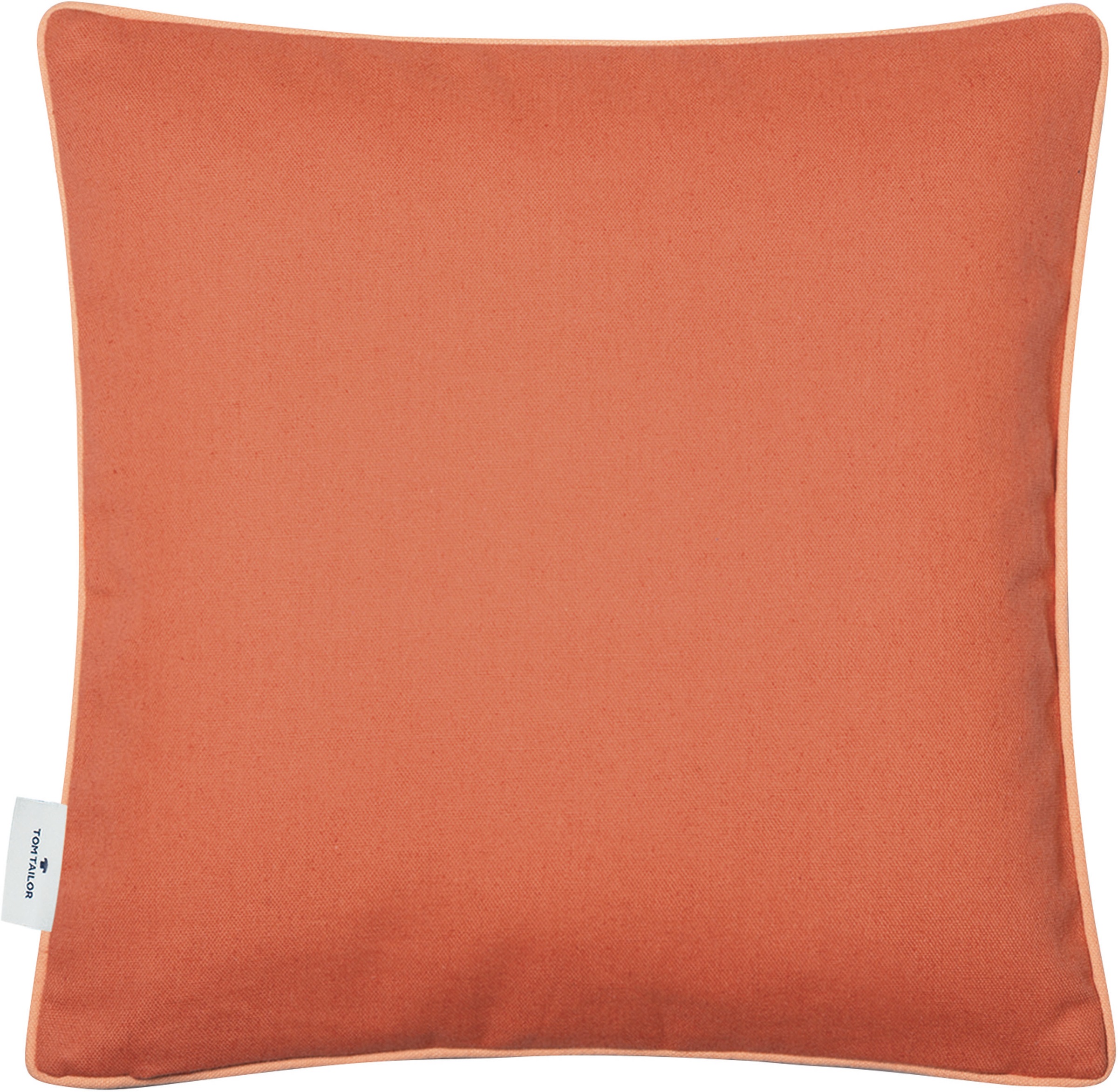 TOM TAILOR HOME Dekokissen »Dove Signature«, mit Paspel, Kissenhülle ohne F günstig online kaufen