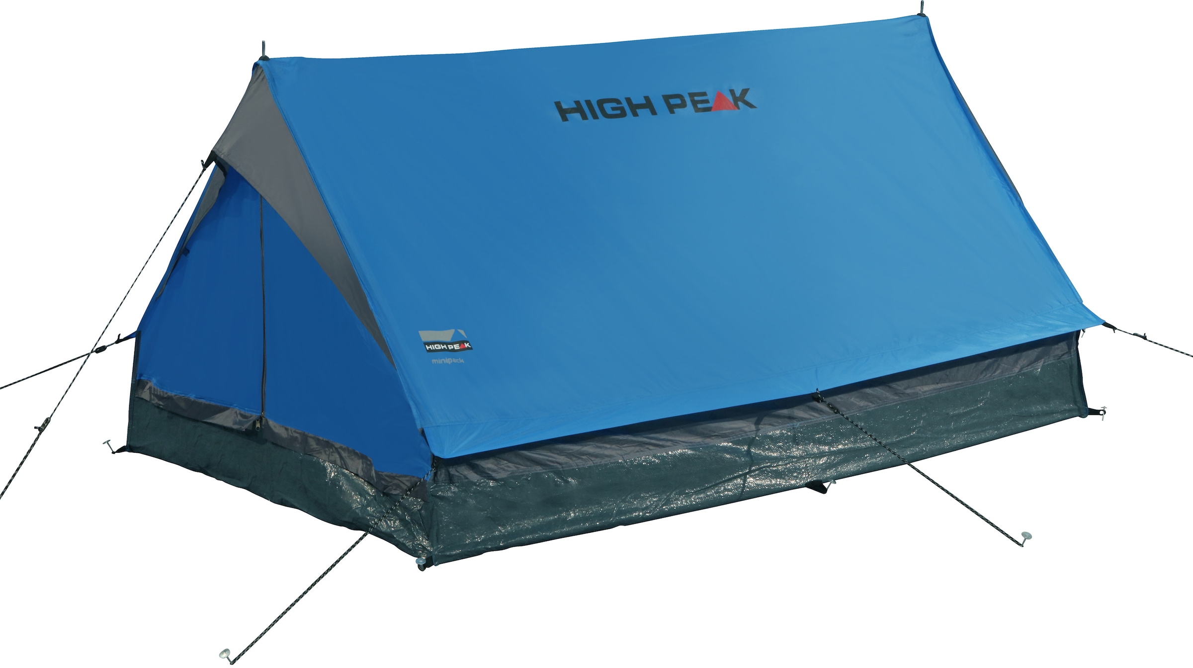High Peak Hauszelt »Minipack«, 2 Personen, (Set, mit Transporttasche)