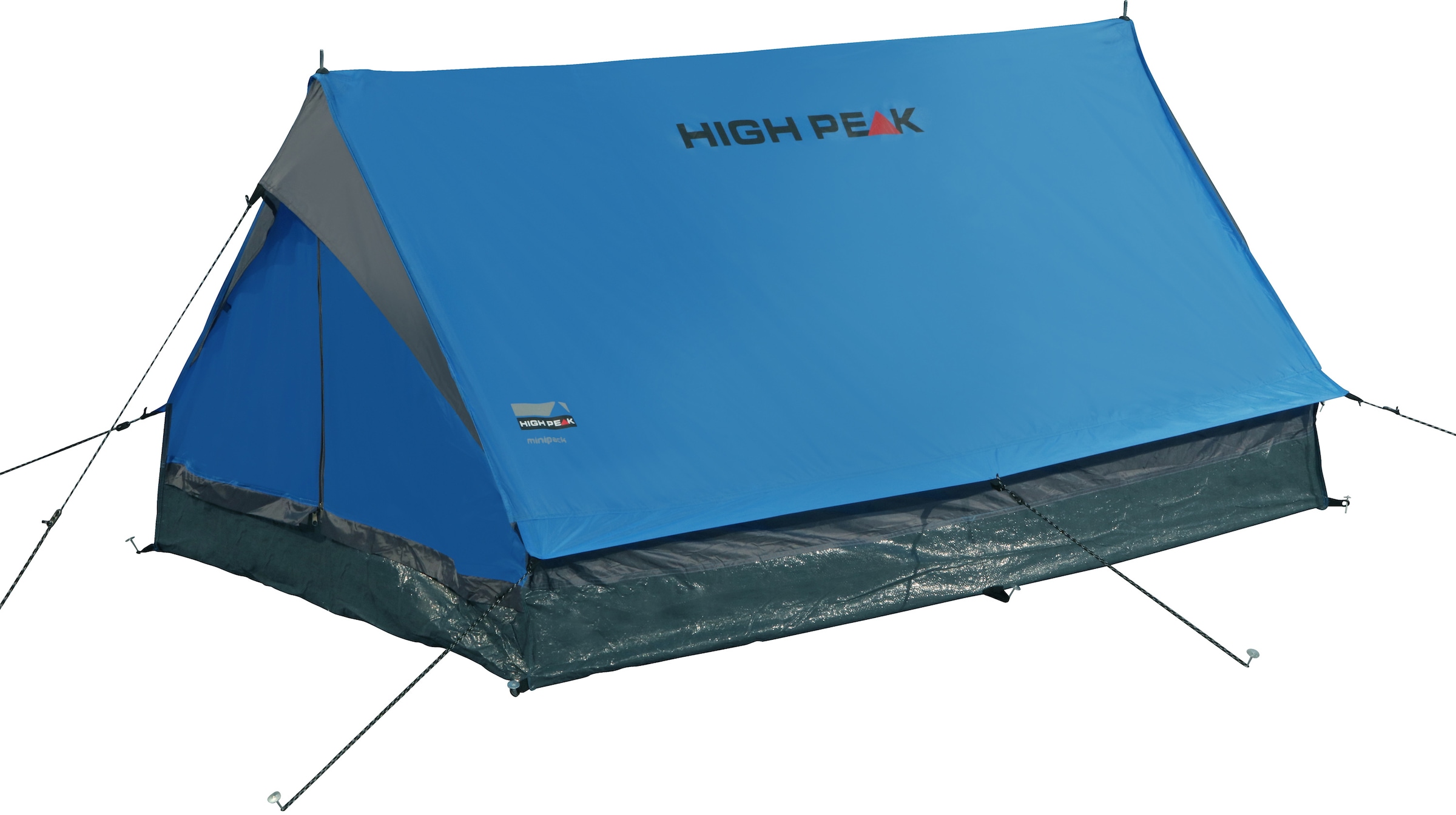 High Peak Hauszelt »Minipack«, 2 St. Personen, (Set, mit Transporttasche)