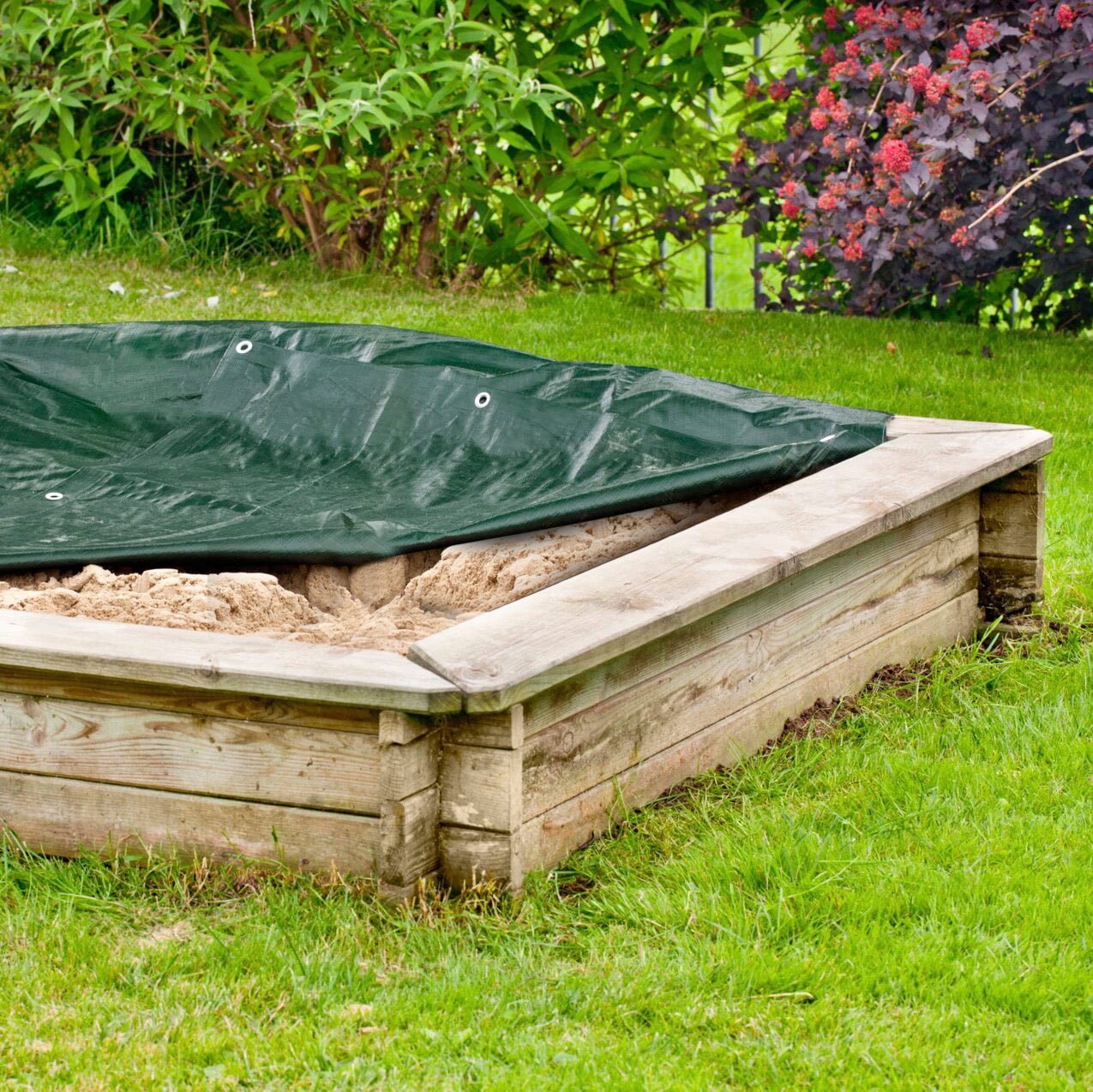 Windhager Sandkasten-Abdeckplane »LARGE«, 2x2 m, mit Kordel zur Befestigung