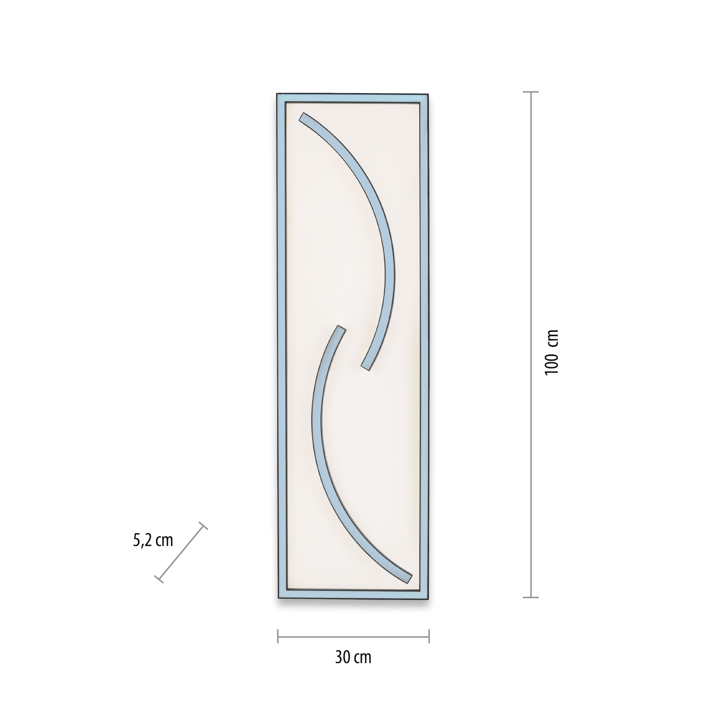 Paul Neuhaus Deckenleuchte »SERPENT«, 2 flammig, Leuchtmittel LED-Board-LED-Board | LED fest integriert-LED fest integriert, LED, CCT - über Fernbedienung, RGB-Rainbow, dimmbar, Funk inkl.