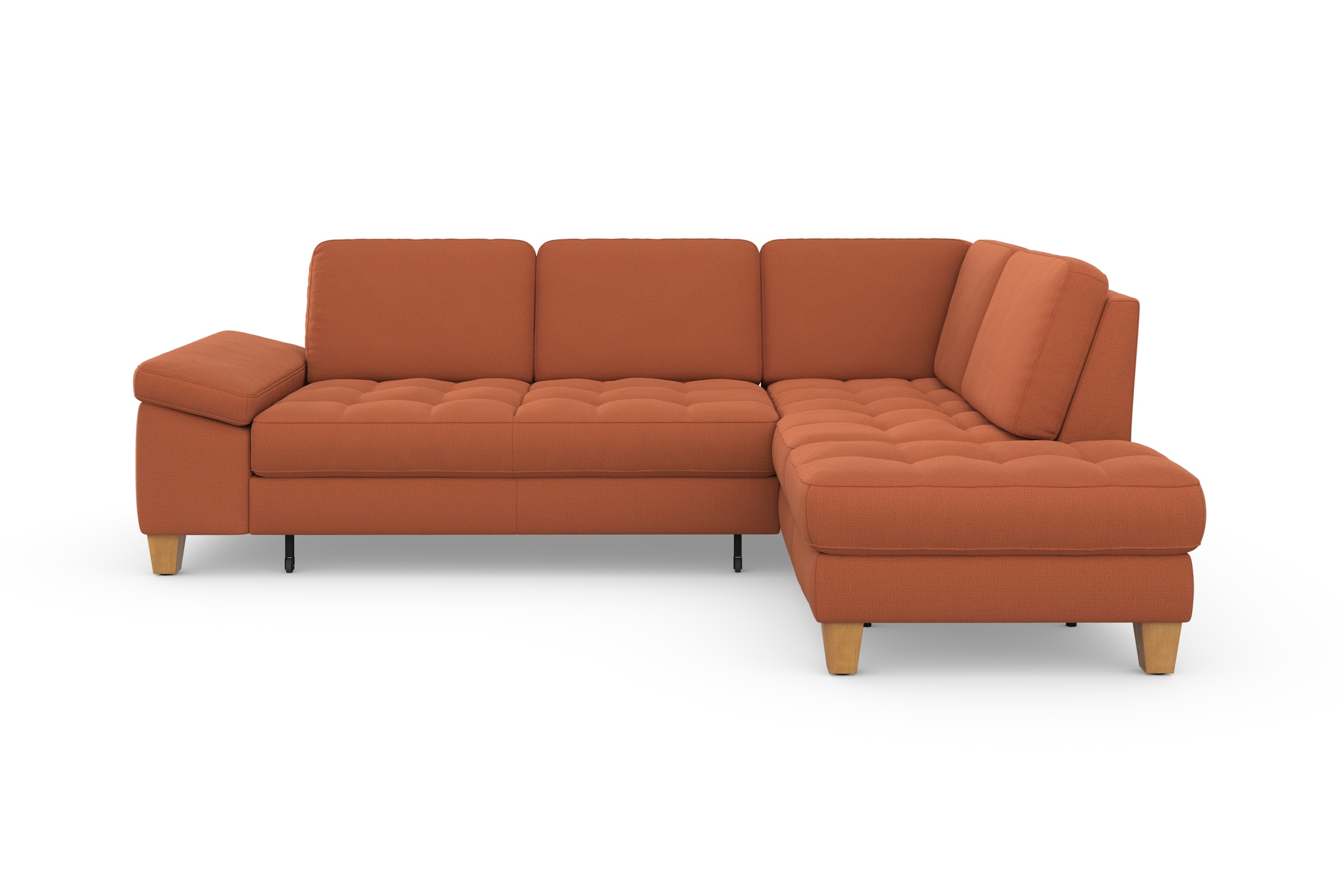 sit&more Ecksofa »Westham L-Form«, mit Ottomane, mit oder ohne Bettfunktion, Bettkasten, Verstellung