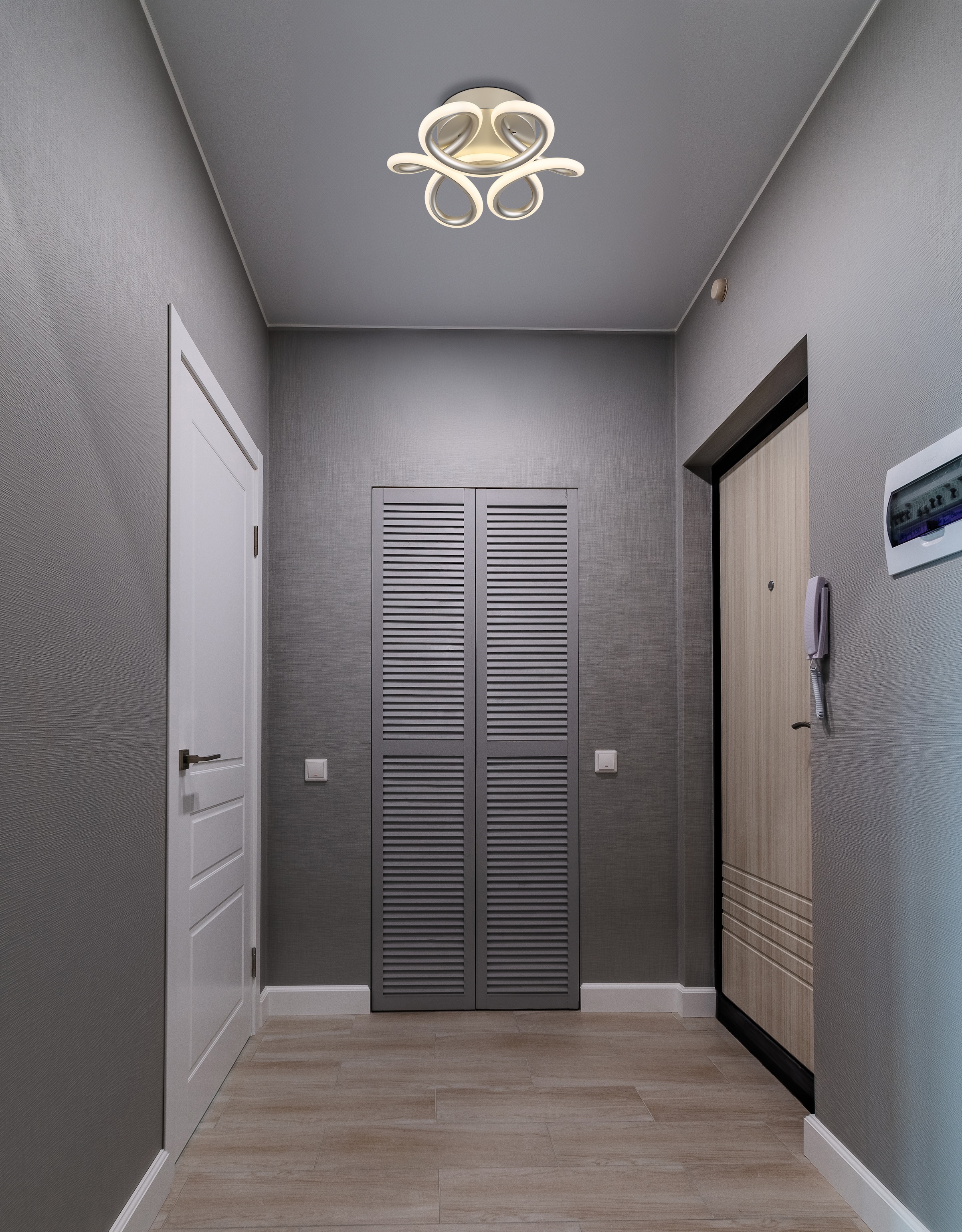 GLOBO LIGHTING LED Deckenleuchte »MELISAND«, Leuchtmittel LED-Modul | LED fest integriert, Deckenleuchte/silberfarben/ø: 260mm/CCT 2700/4000/6000K