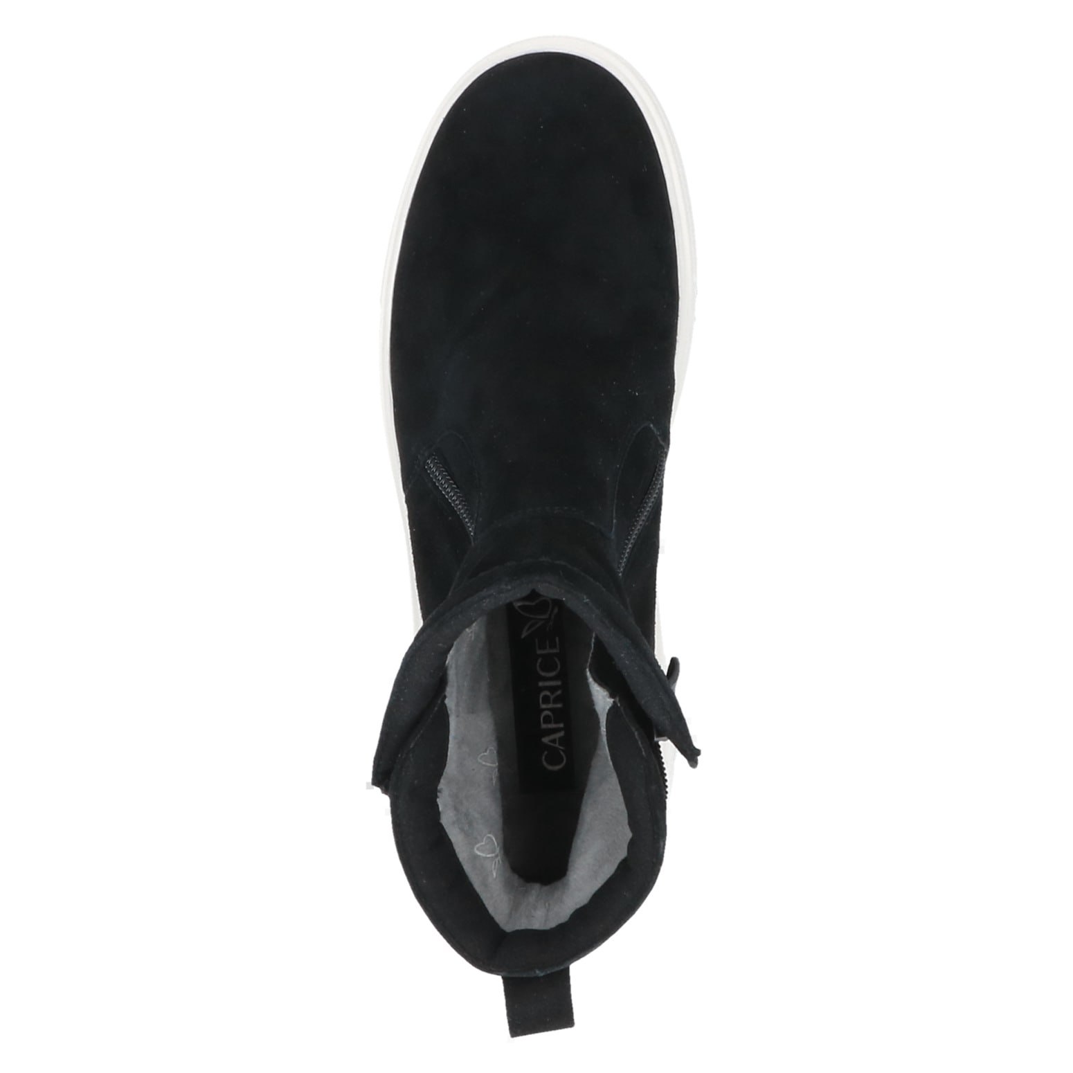 Caprice Sneaker, Herbstboots mit Zierreißverschluss an der Außenseite